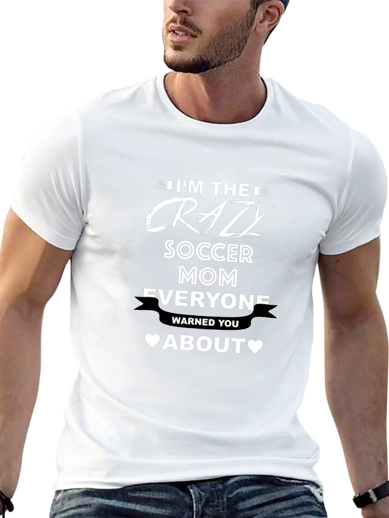 Crazy Soccer Mom T-Shirt - Funny Graphic Tee