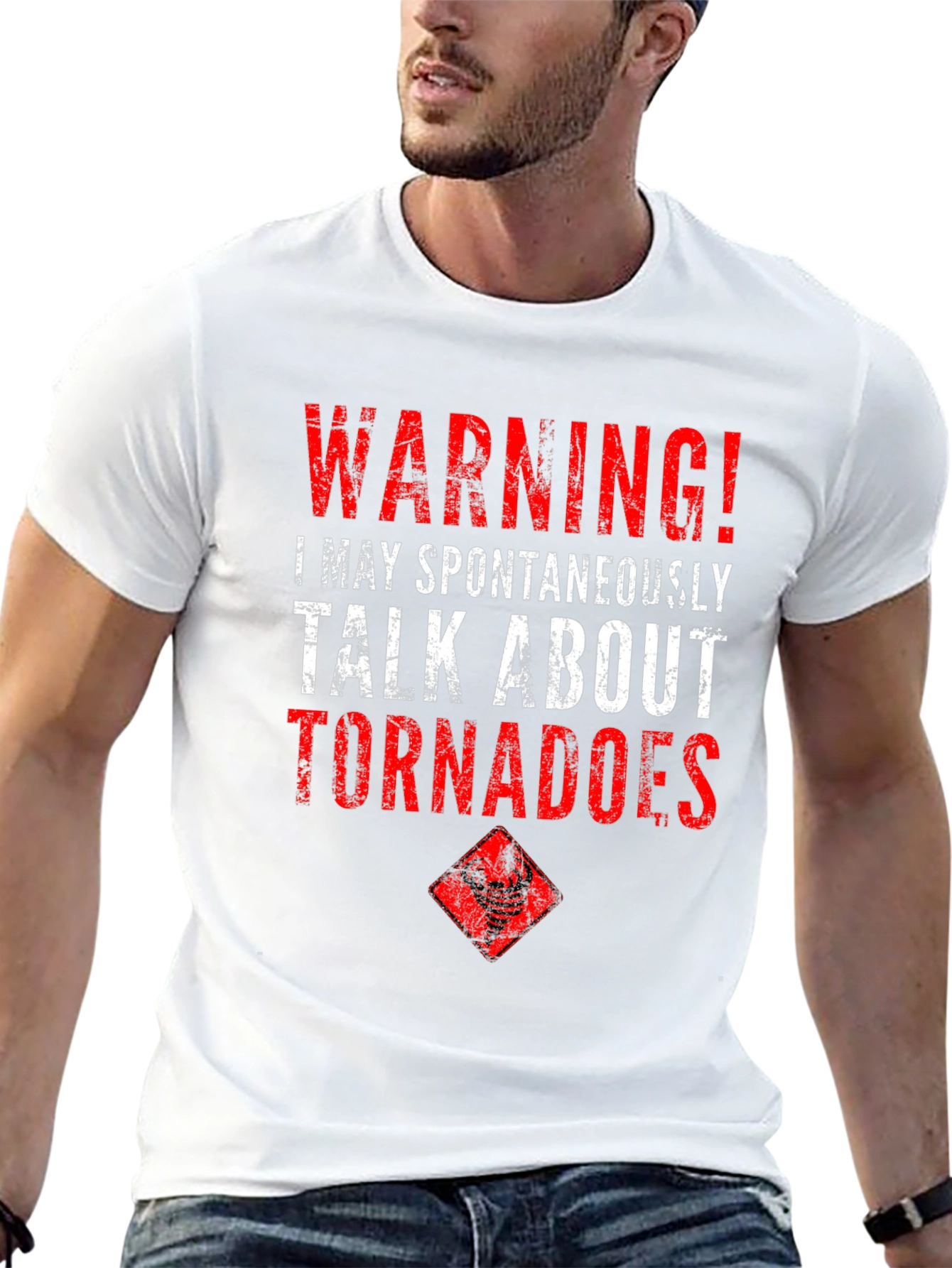 Warning Tornadoes T-Shirt - Weather Enthusiast