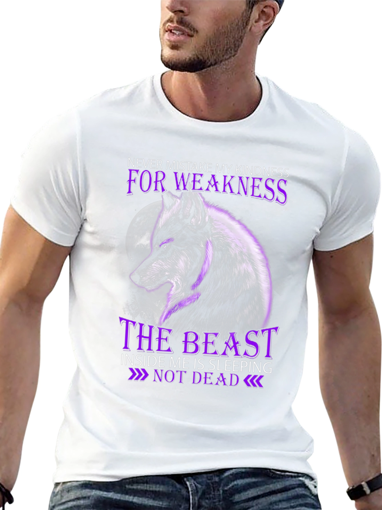 Wolf Beast T-Shirt - Kindness is Not Weakness