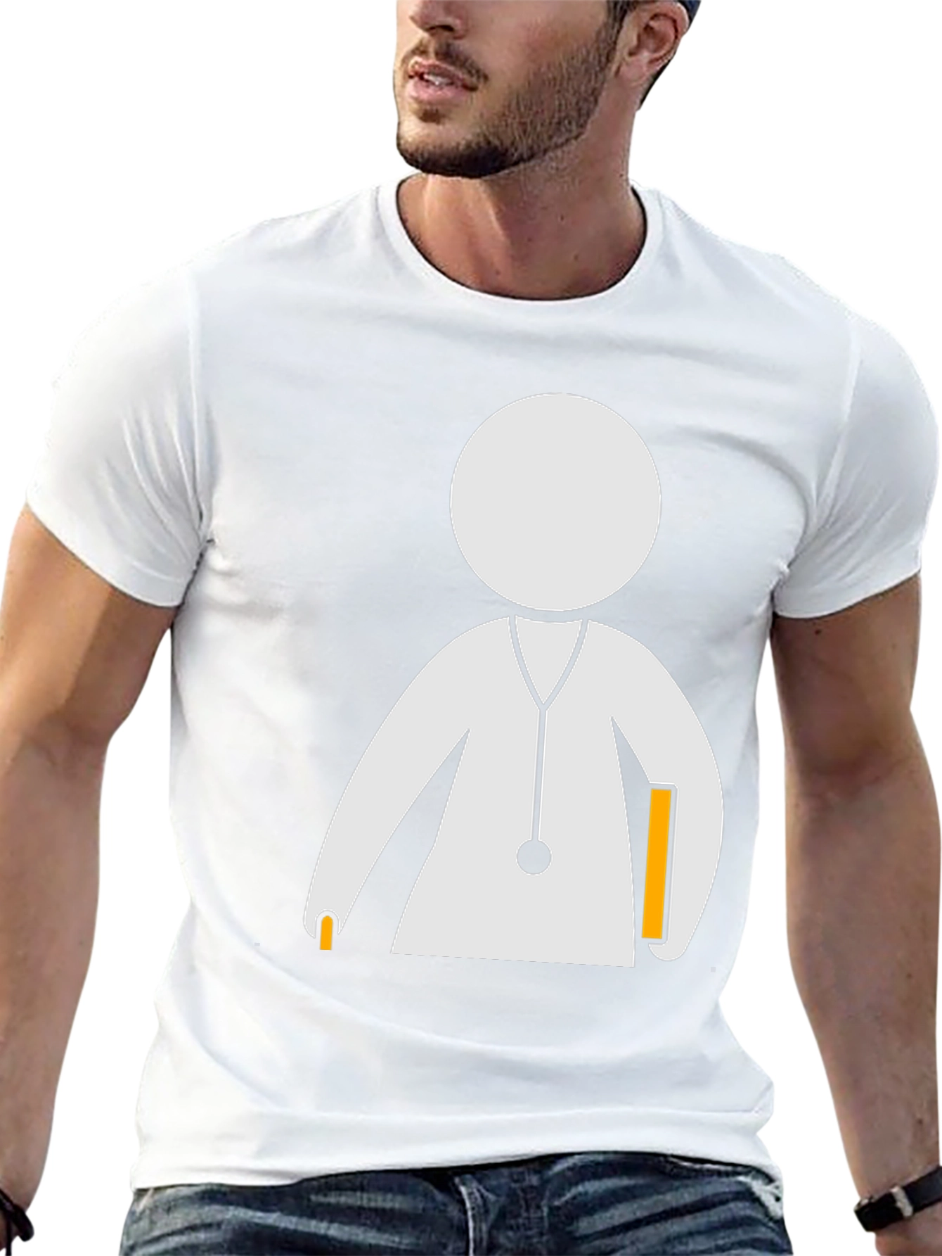 Doctor Graphic Tee - Medical Professional Design