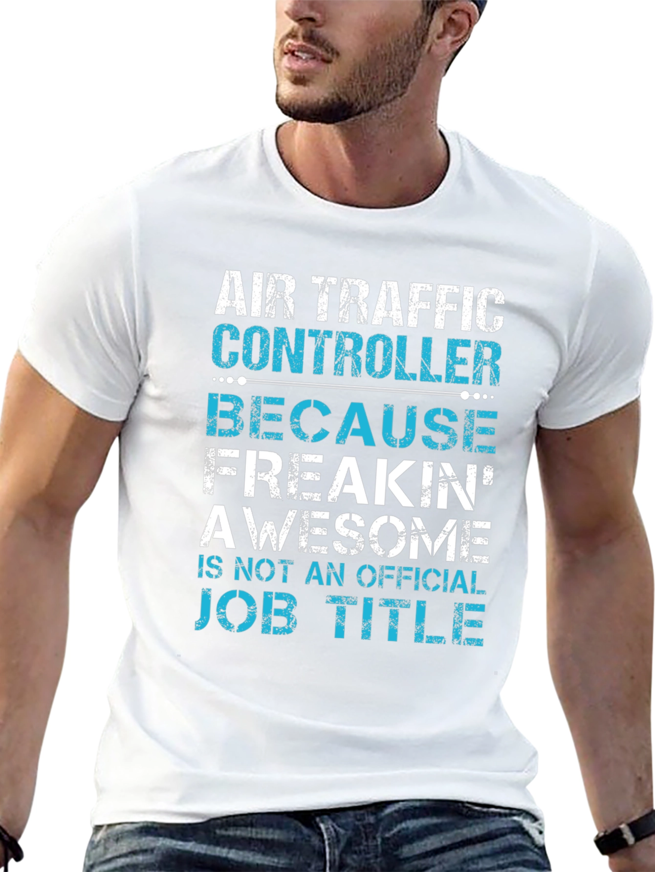 Air Traffic Controller Awesome Job Title T-Shirt