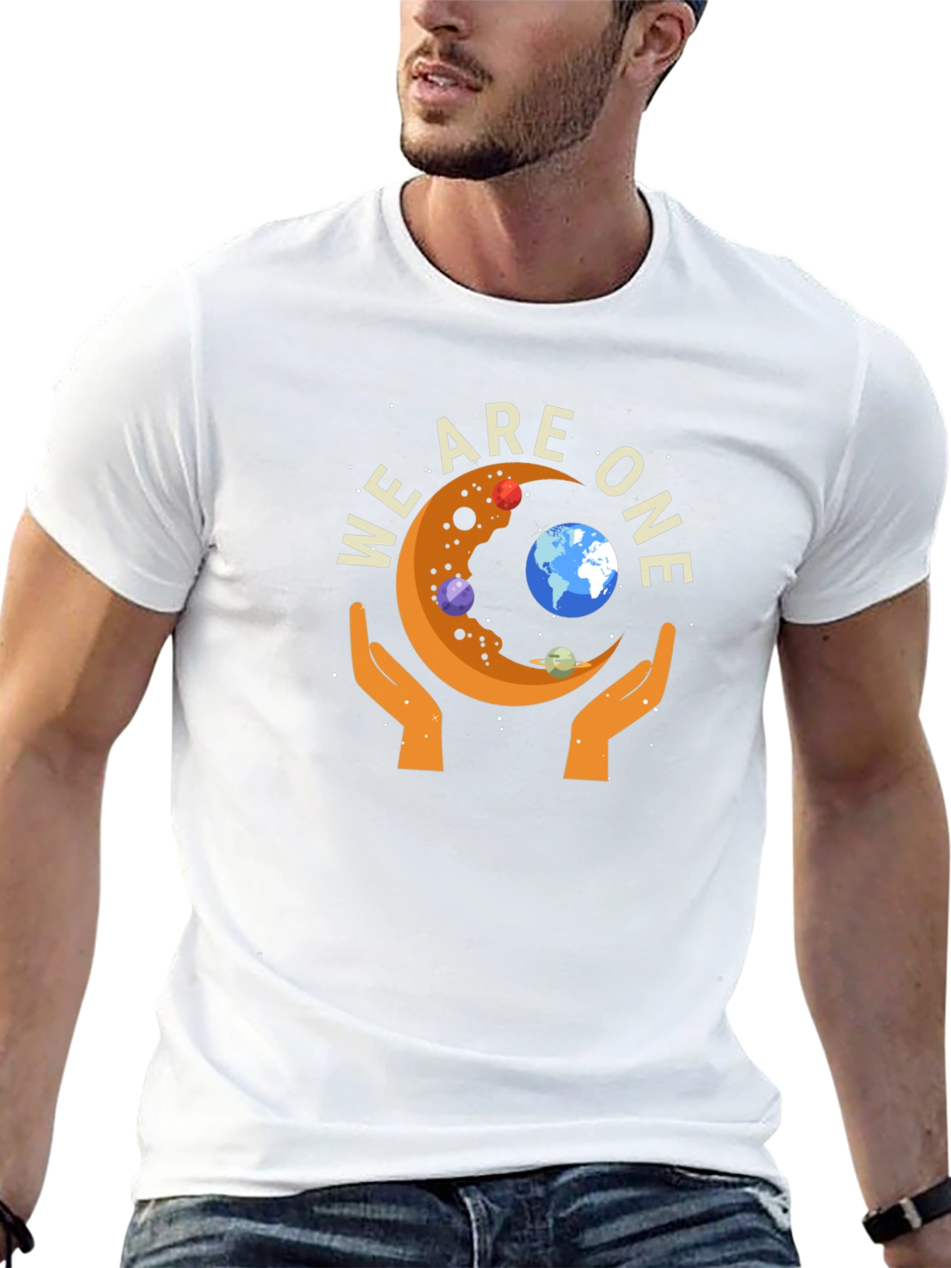 We Are One T-Shirt - Earth Love Graphic Tee
