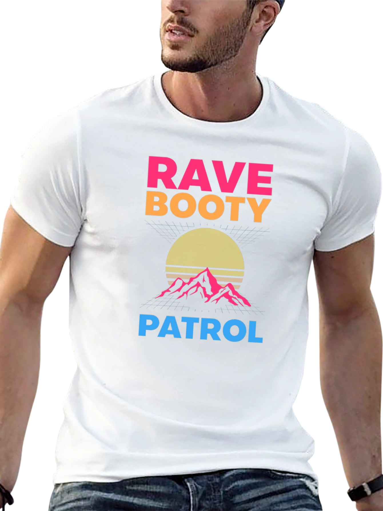 Rave Booty Patrol Graphic T-Shirt