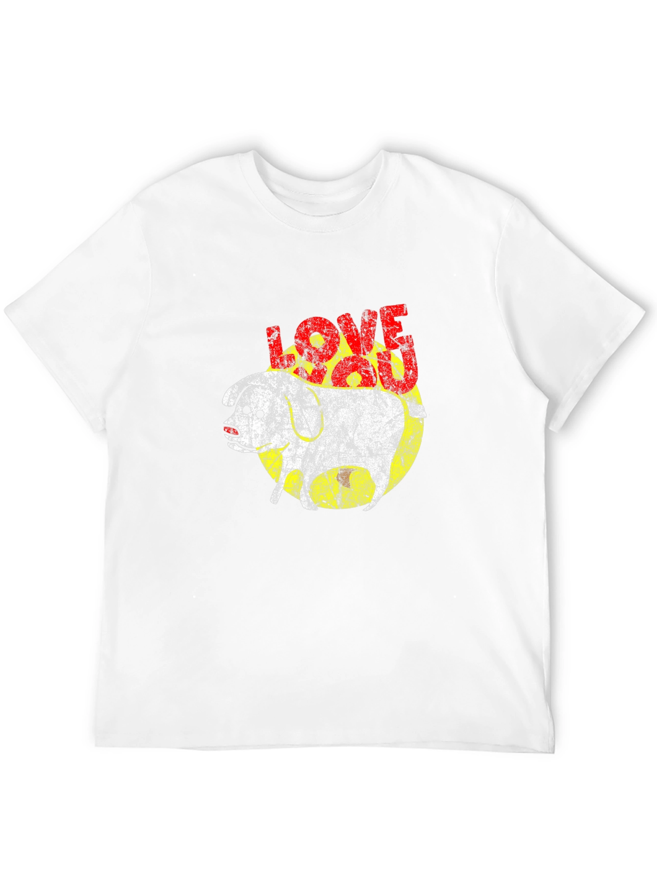 Love You Dog Graphic Tee