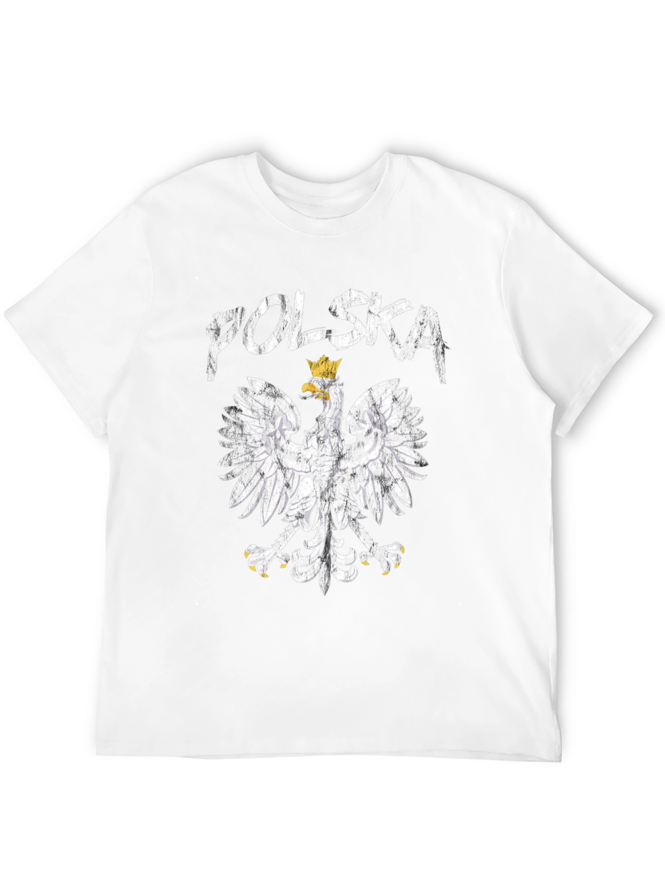 Poland Eagle Crest Black T-Shirt