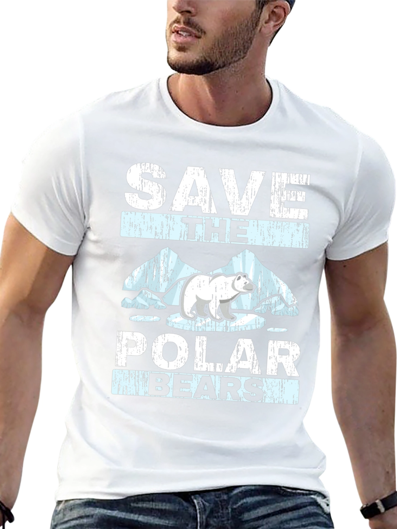 Save the Polar Bears Graphic Tee - Activist Apparel