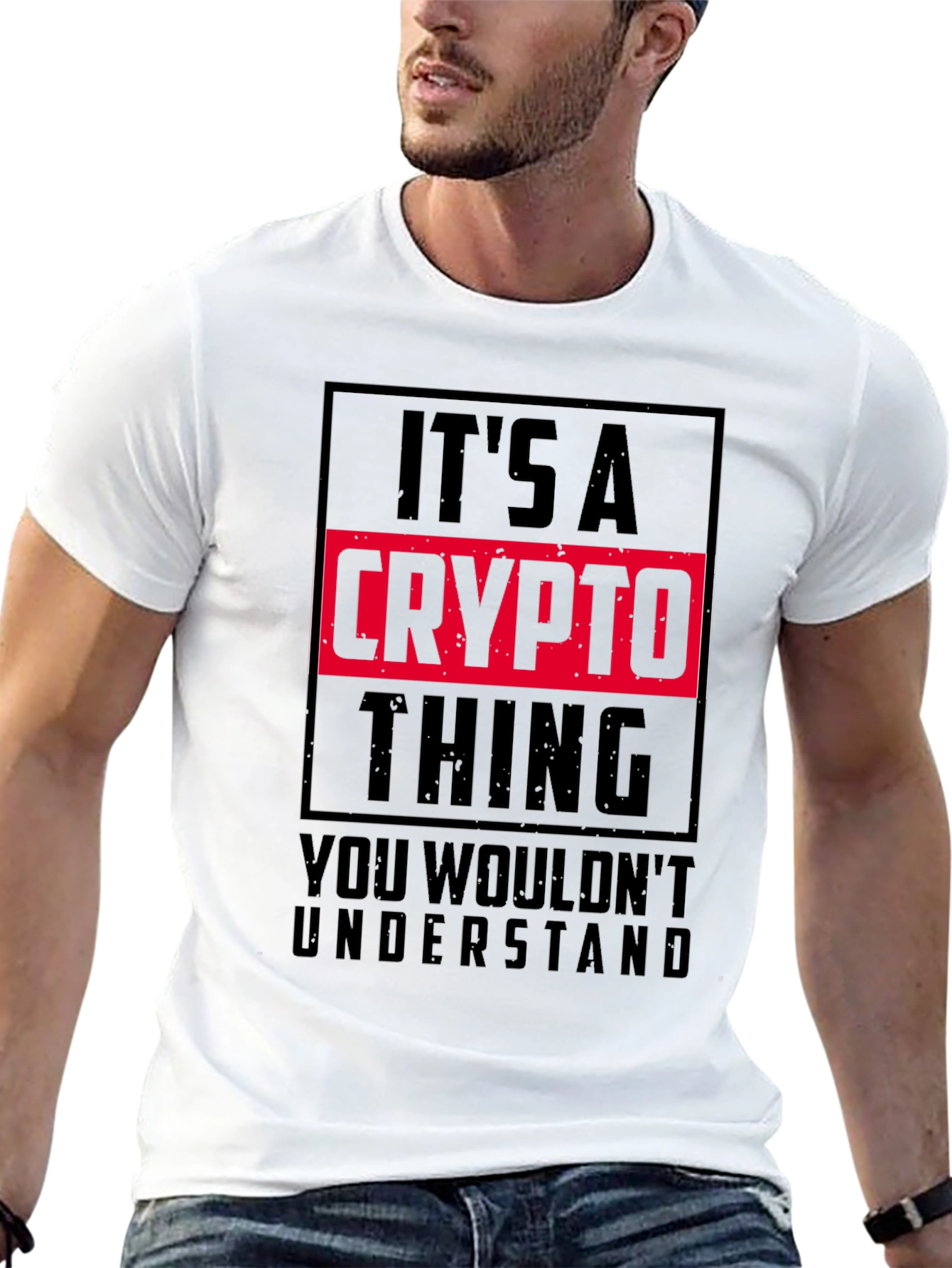 Its A Crypto Thing Mens Graphic T-Shirt