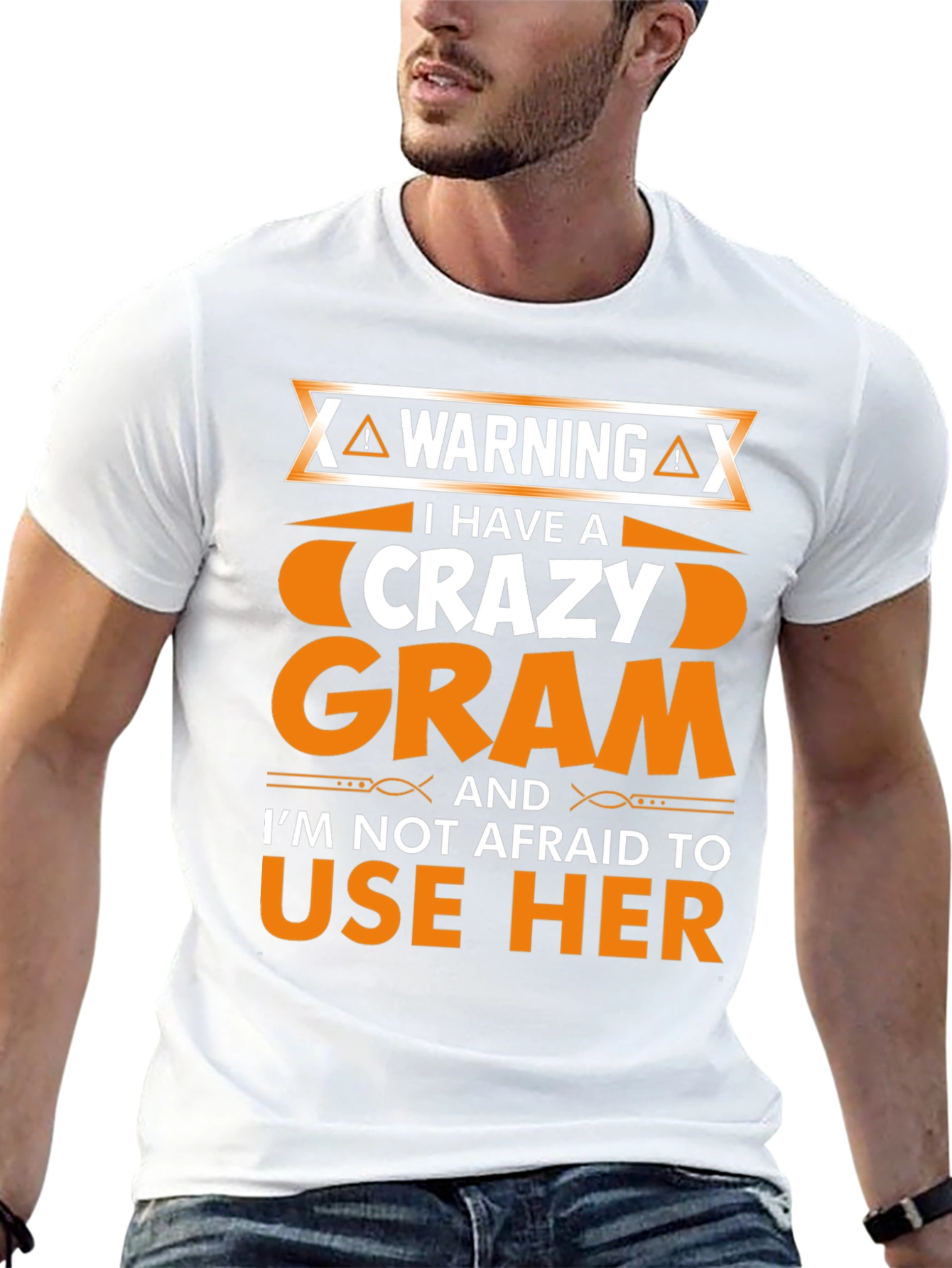 Warning Crazy Gram T-Shirt