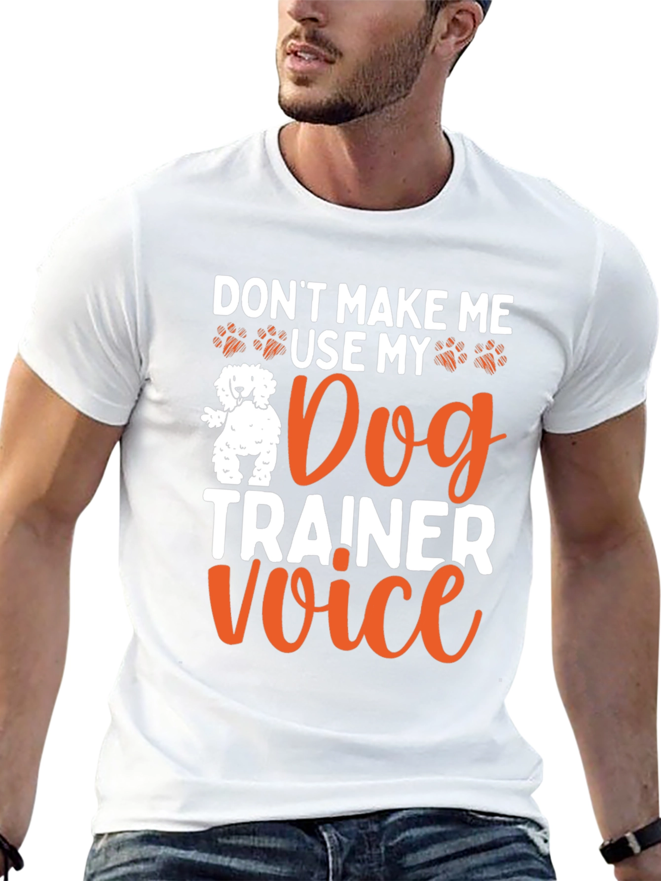 Dog Trainer Voice T-Shirt - Funny Dog Lover Tee