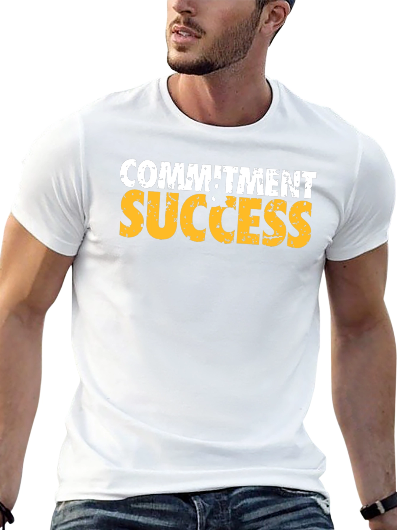 Commitment Success Graphic T-Shirt