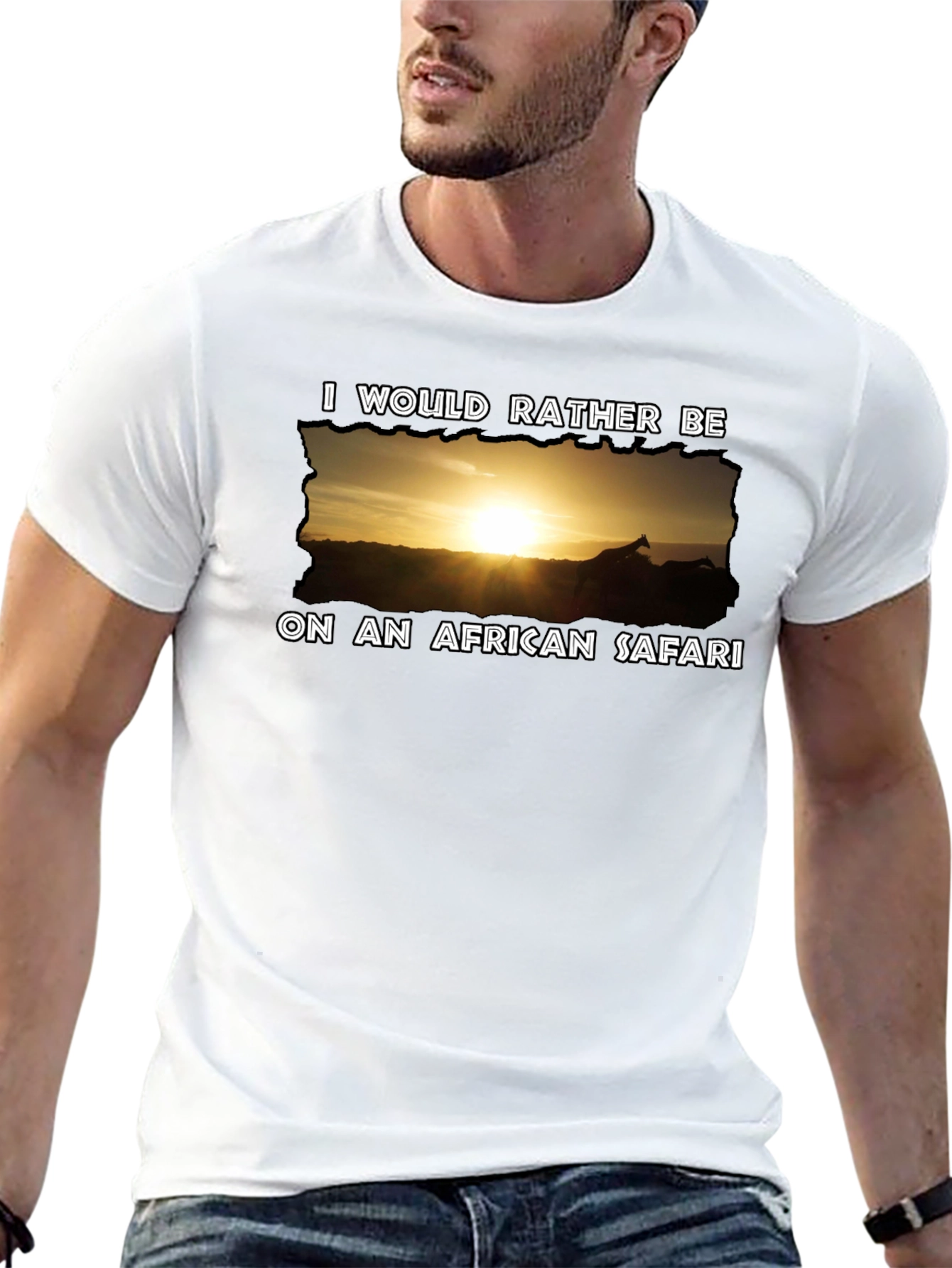 African Safari T-Shirt - Travel Nature Tee