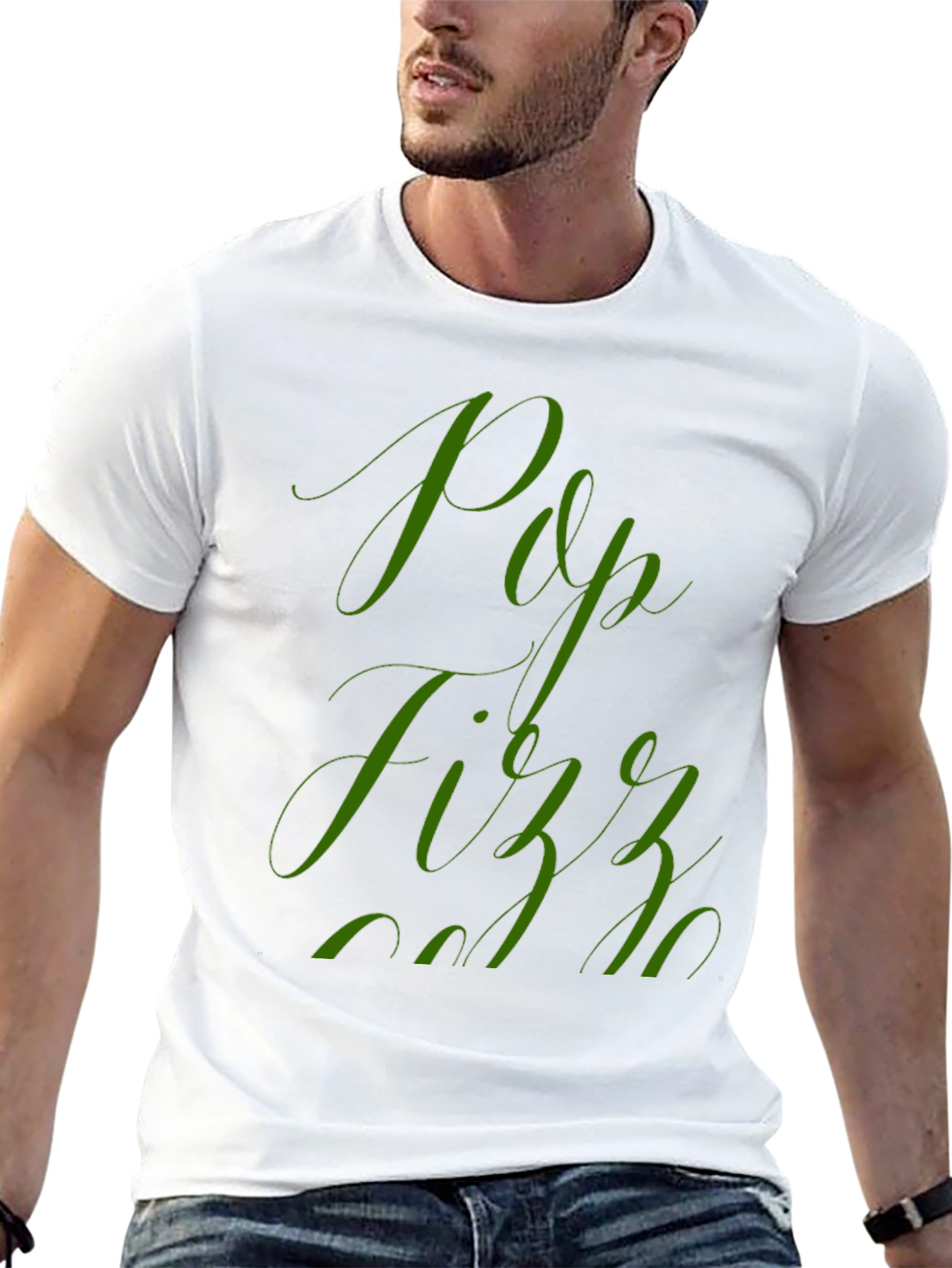 Pop Fizz Black Graphic Tee