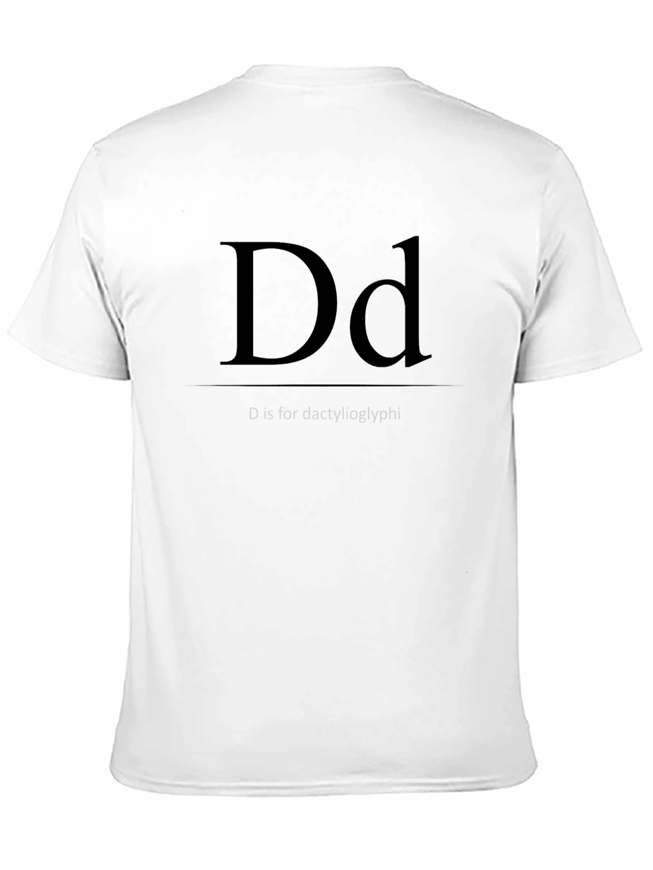 Dd T-Shirt - Dark Humor Design