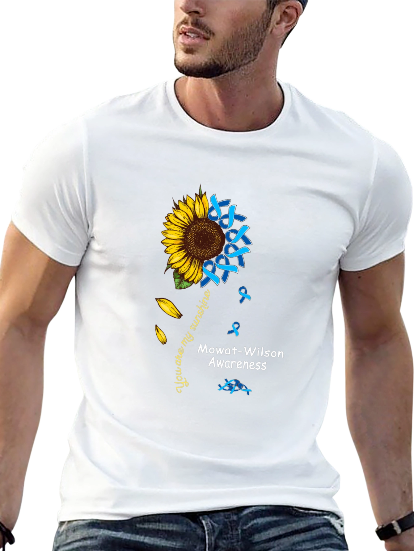 Mowat-Wilson Awareness Sunflower T-Shirt