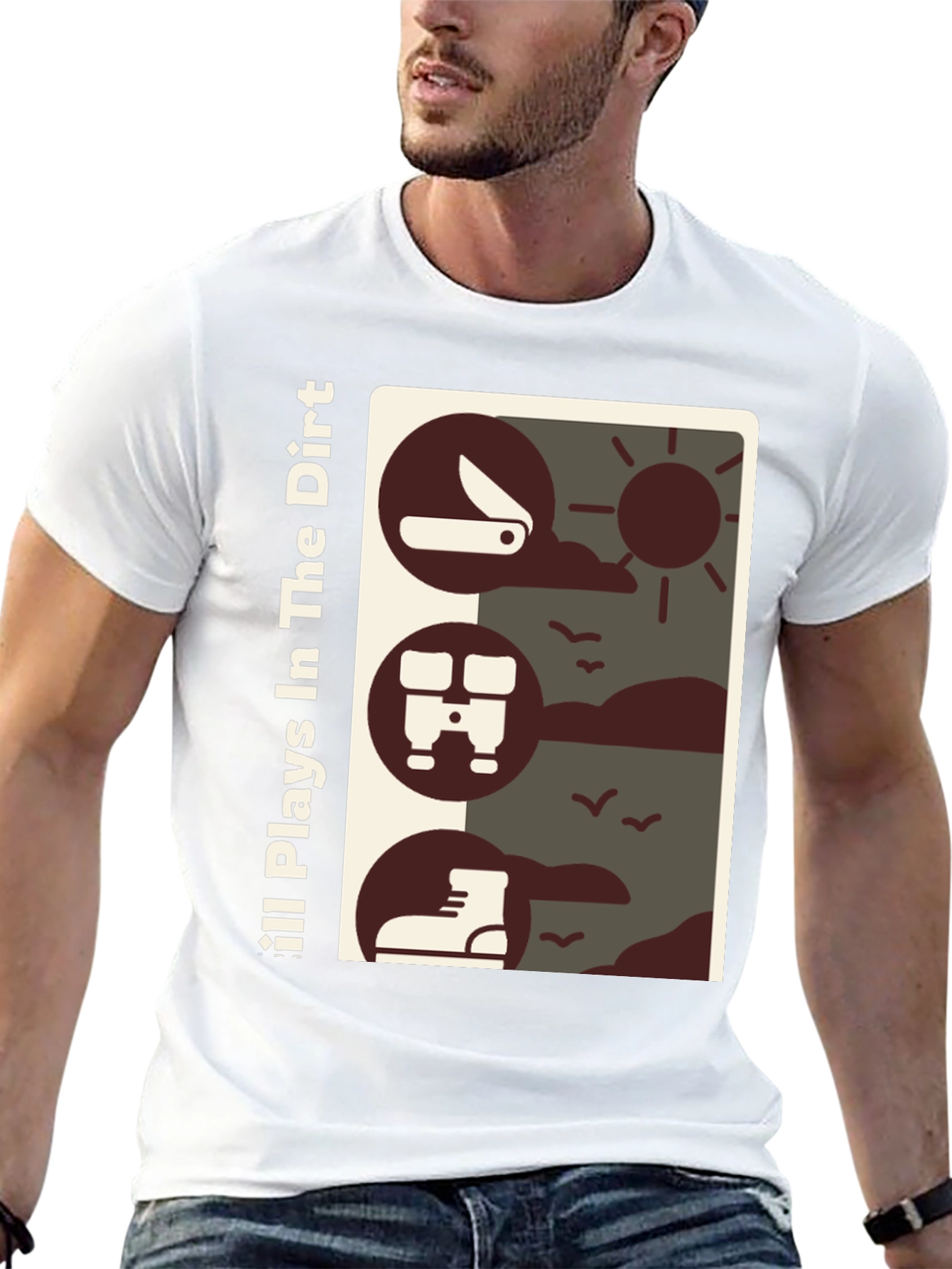 Nature Adventure Graphic Tee - Plays in the Dirt