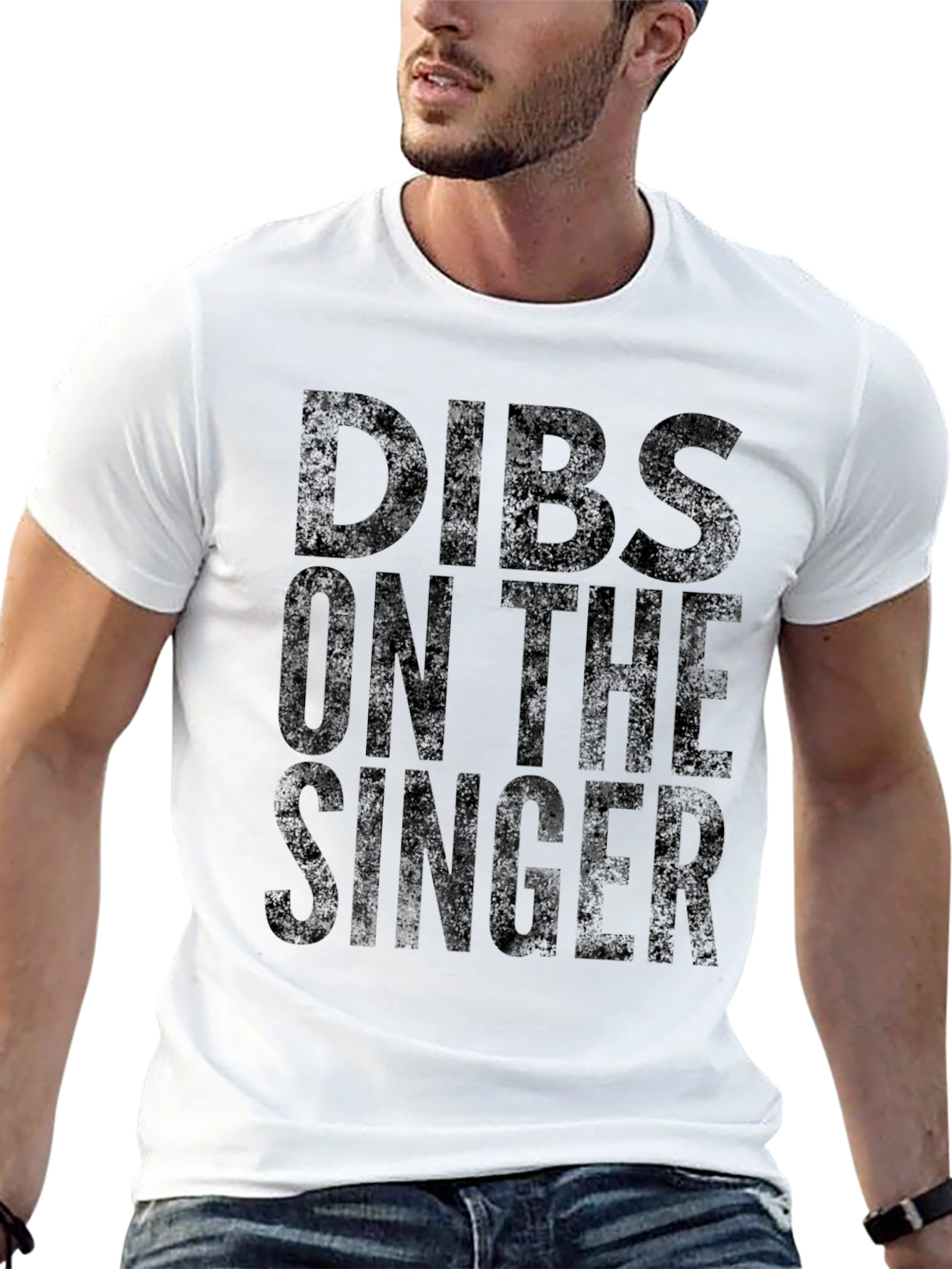 Dibs on the Singer - Funny T-Shirt