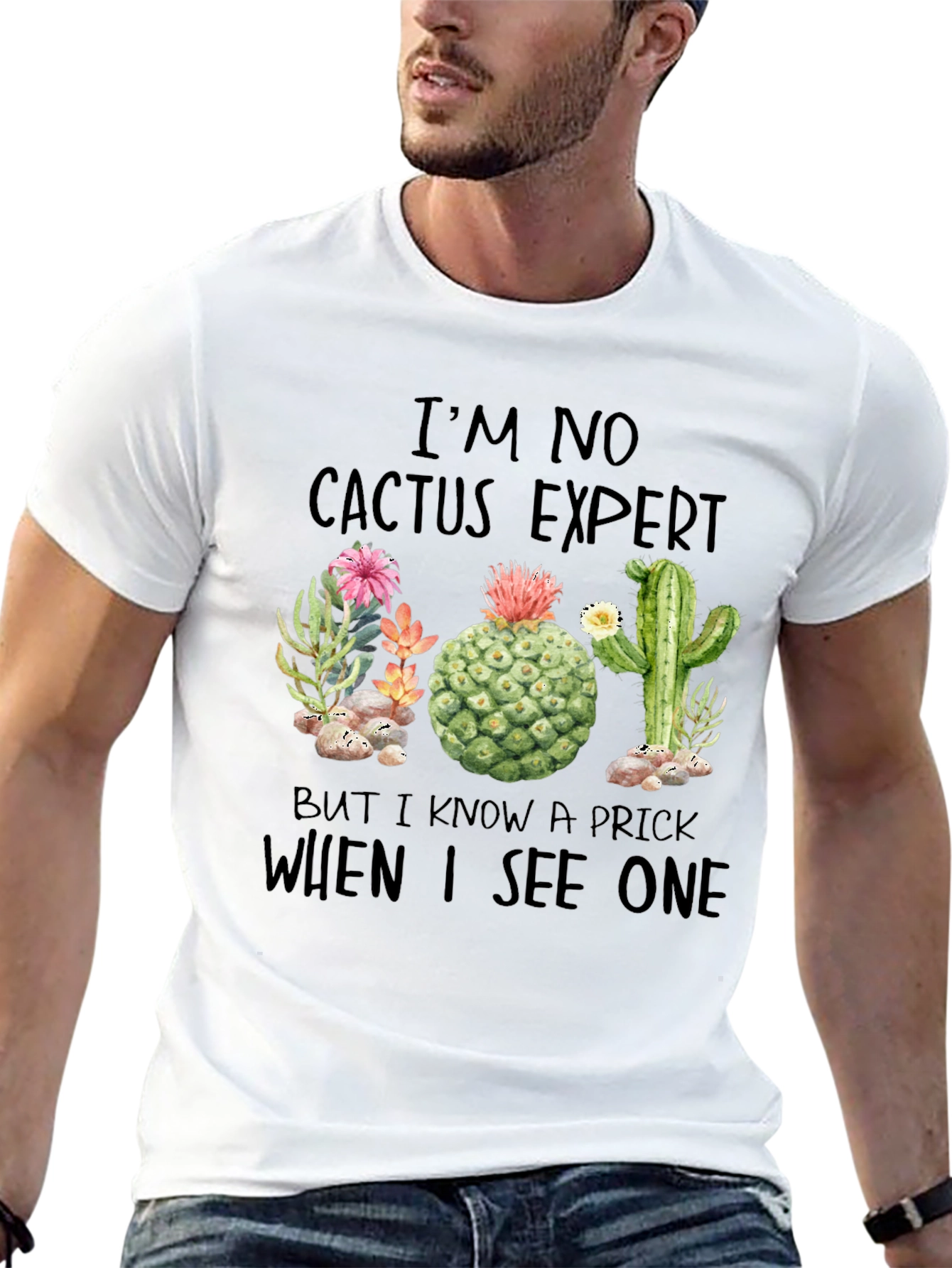 Cactus Expert Graphic Tee