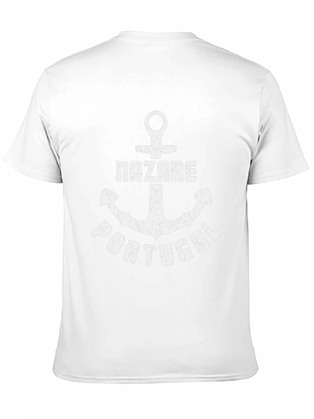 Nazare Portugal Anchor Graphic T-Shirt