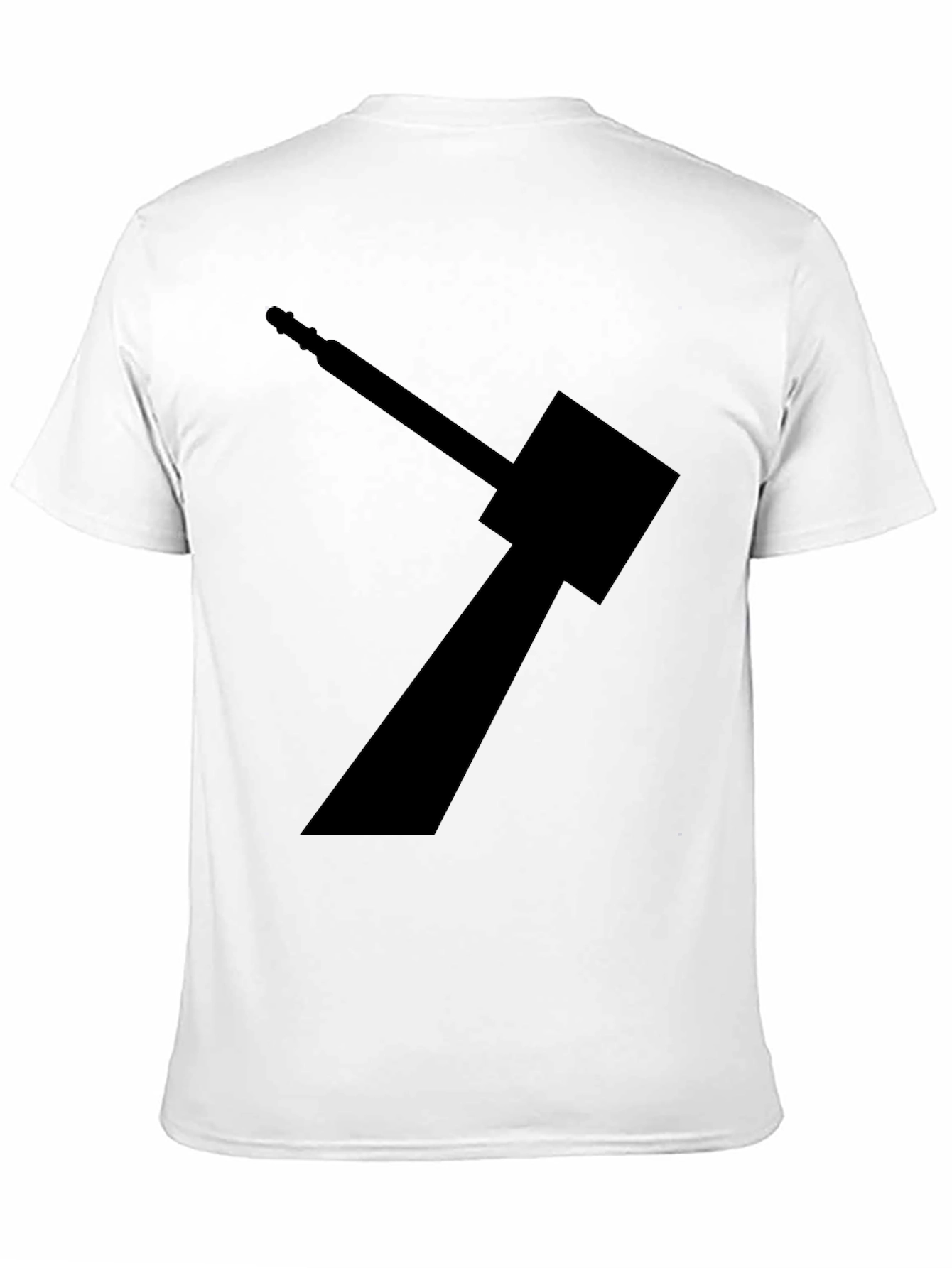 Hammer Silhouette Graphic Print Tee