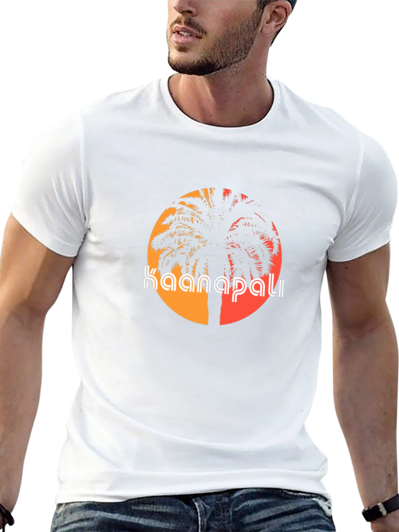 Kaanapali Palm Tree Graphic Tee