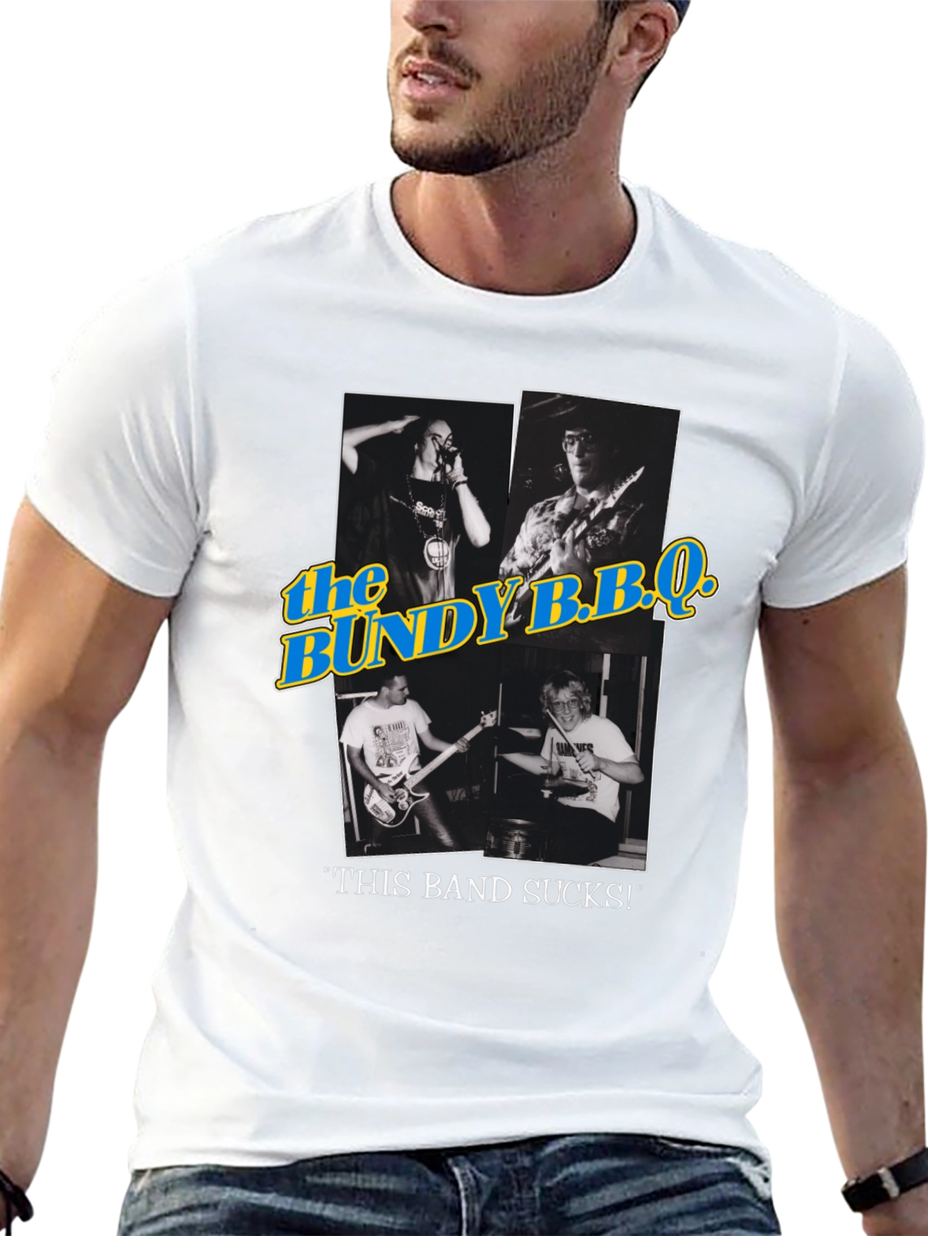 The Bundy B.B.Q. Band T-Shirt - Black
