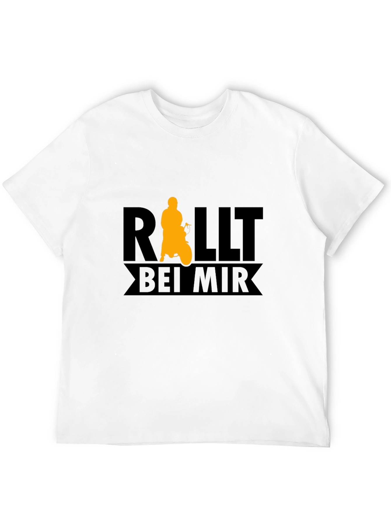 Rallt Bei Mir Graphic T-Shirt - Motorcycle Design