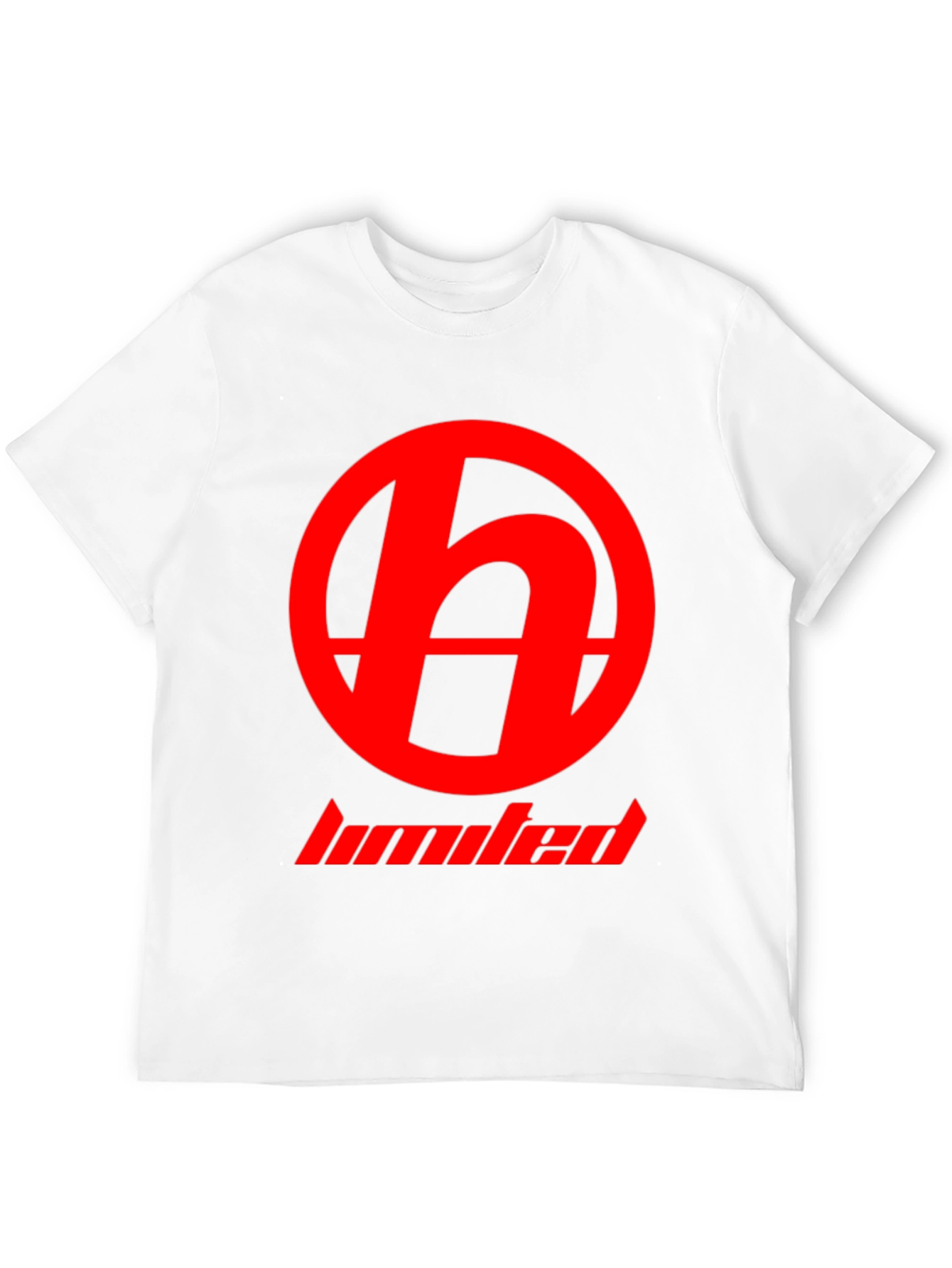 Red Logo Black T-Shirt - Modern Casual Wear