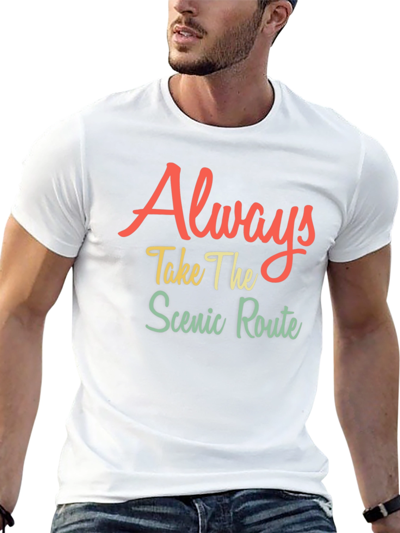 Scenic Route Graphic Tee - Adventure T-Shirt