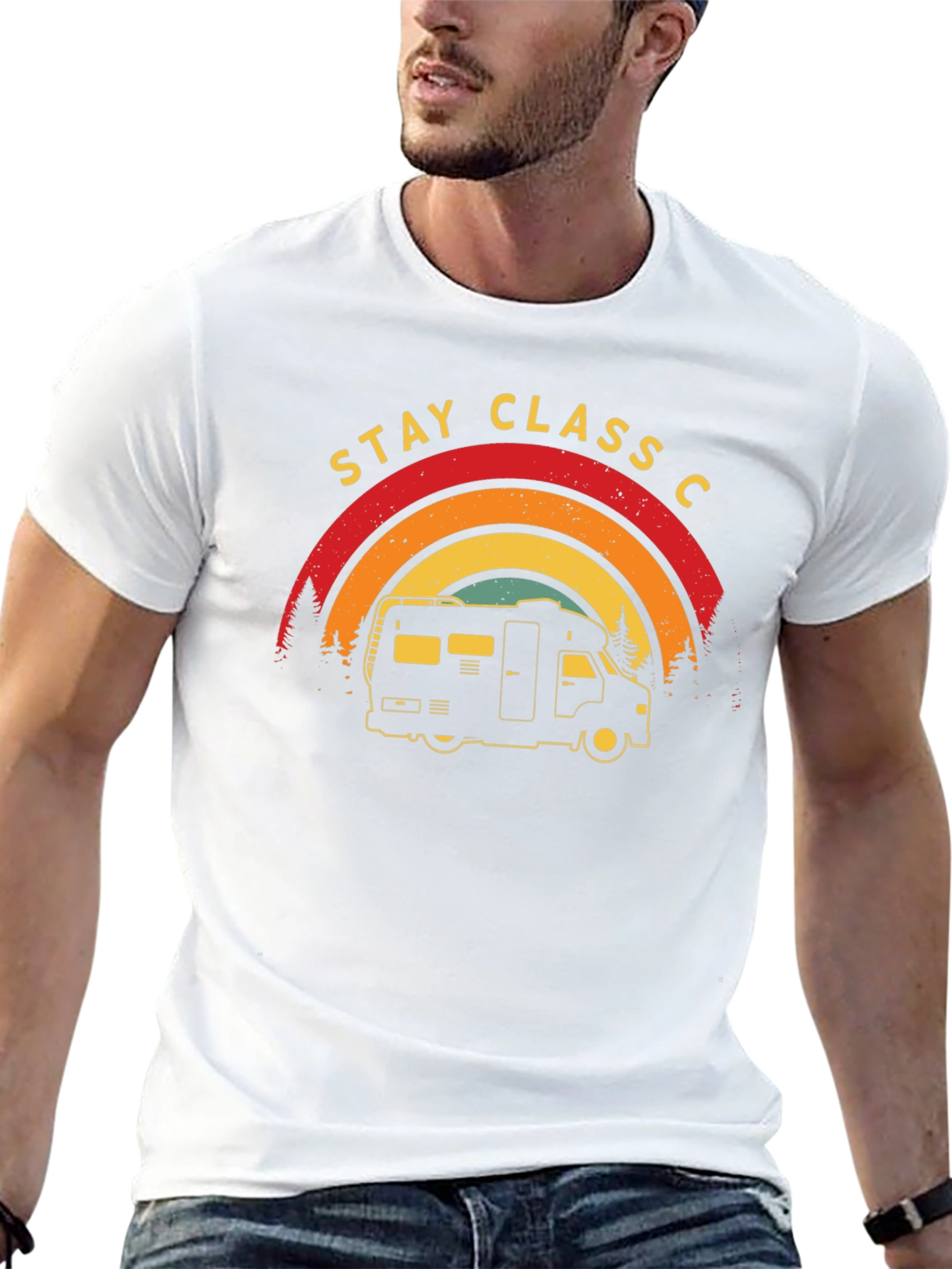 Stay Class C RV Camping T-Shirt