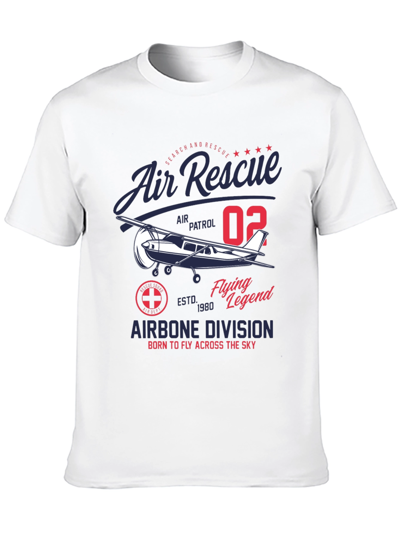 Air Rescue Aviation T-Shirt - Flying Legend Design