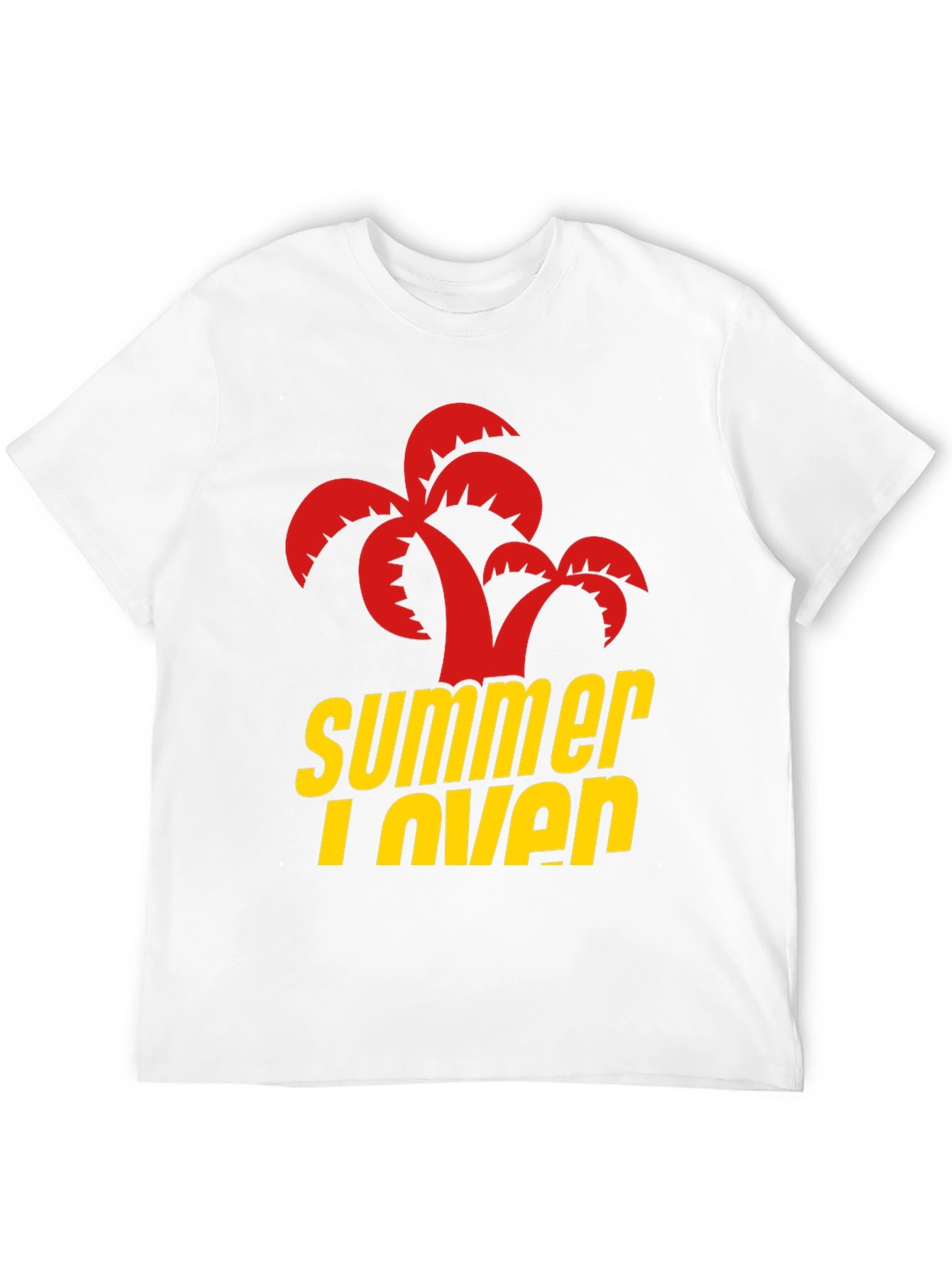 Summer Lover Graphic T-Shirt | Stylish Palm Tree Design