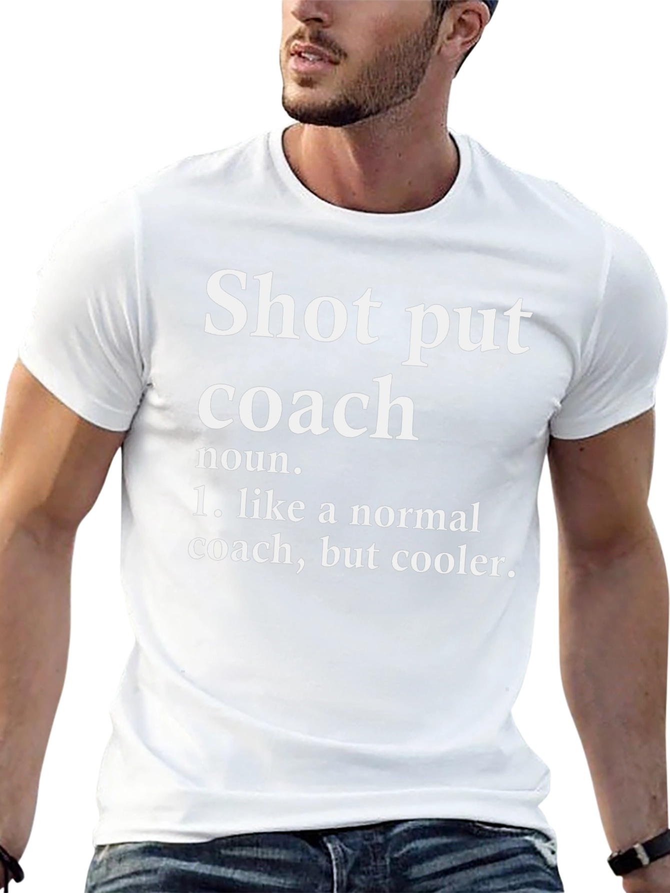Shot Put Coach Definition T-Shirt
