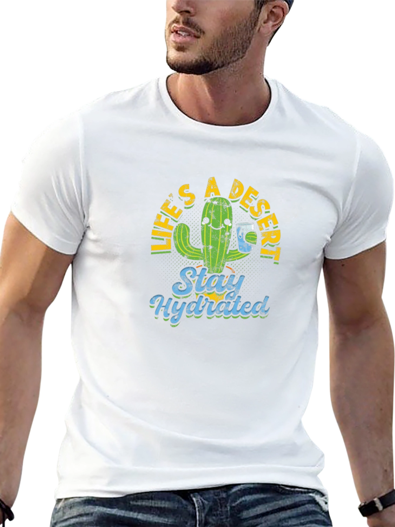 Lifes a Desert Stay Hydrated Graphic Tee