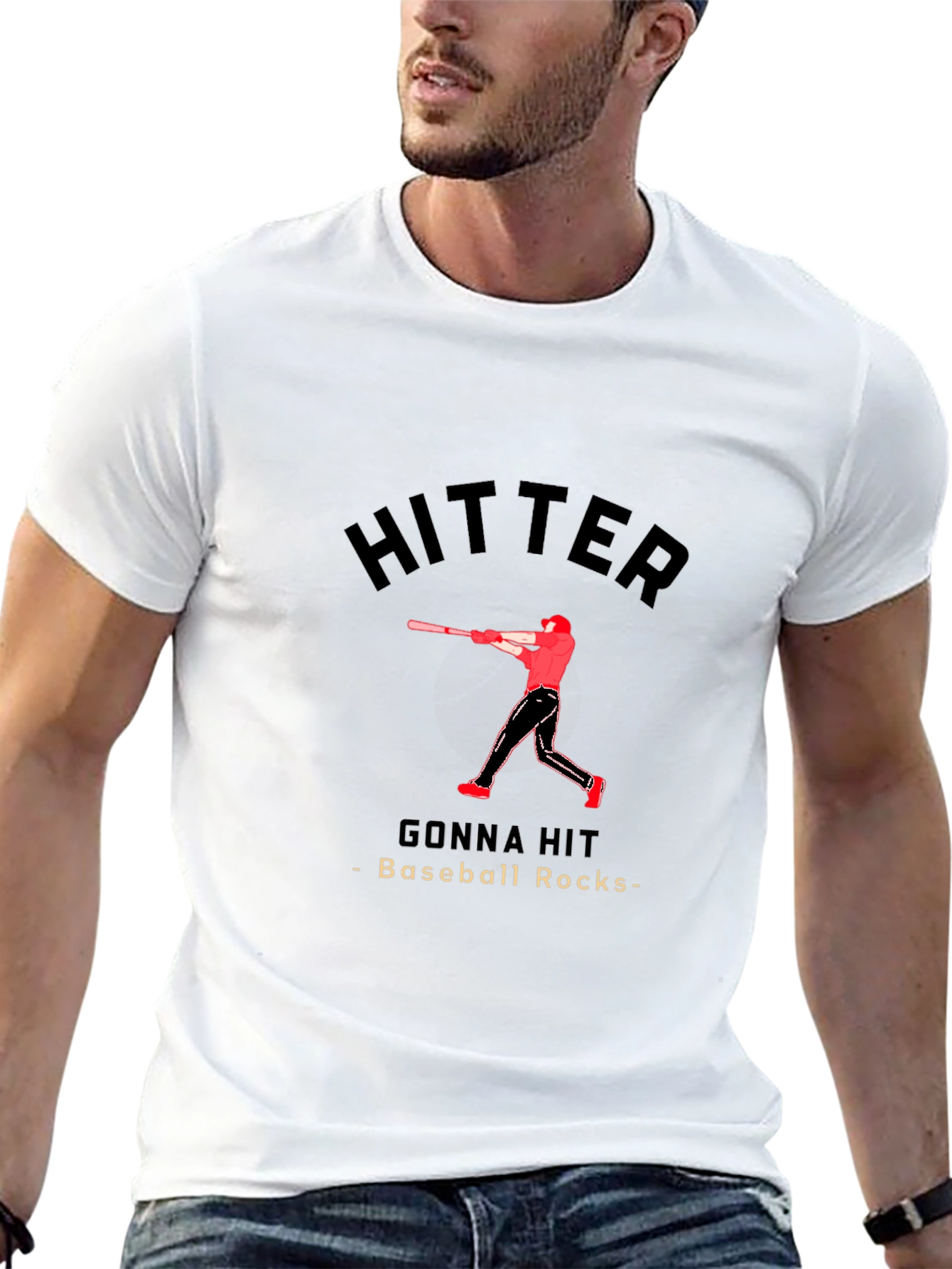 Hitter Baseball Graphic T-Shirt