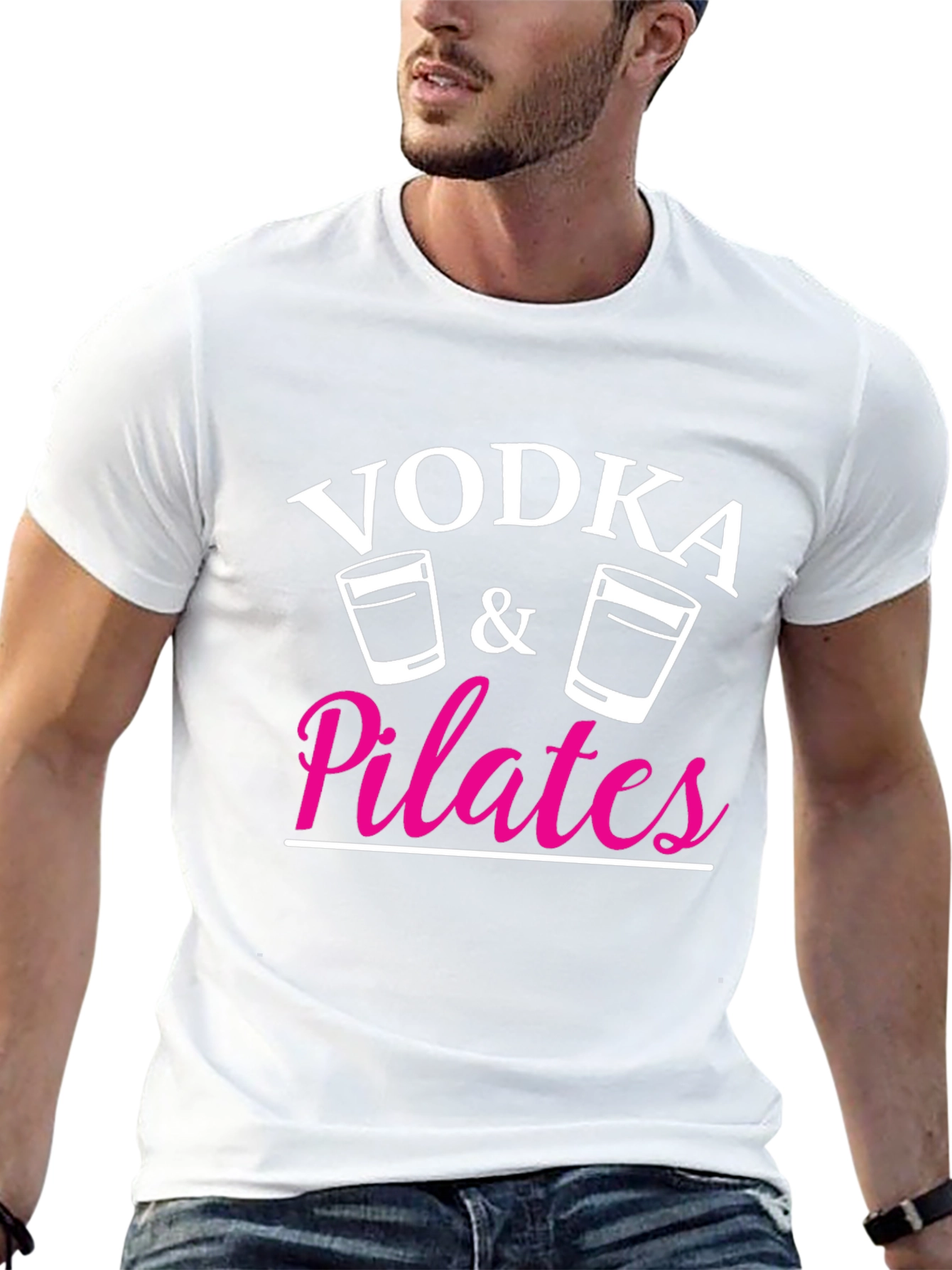 Vodka and Pilates Graphic T-Shirt