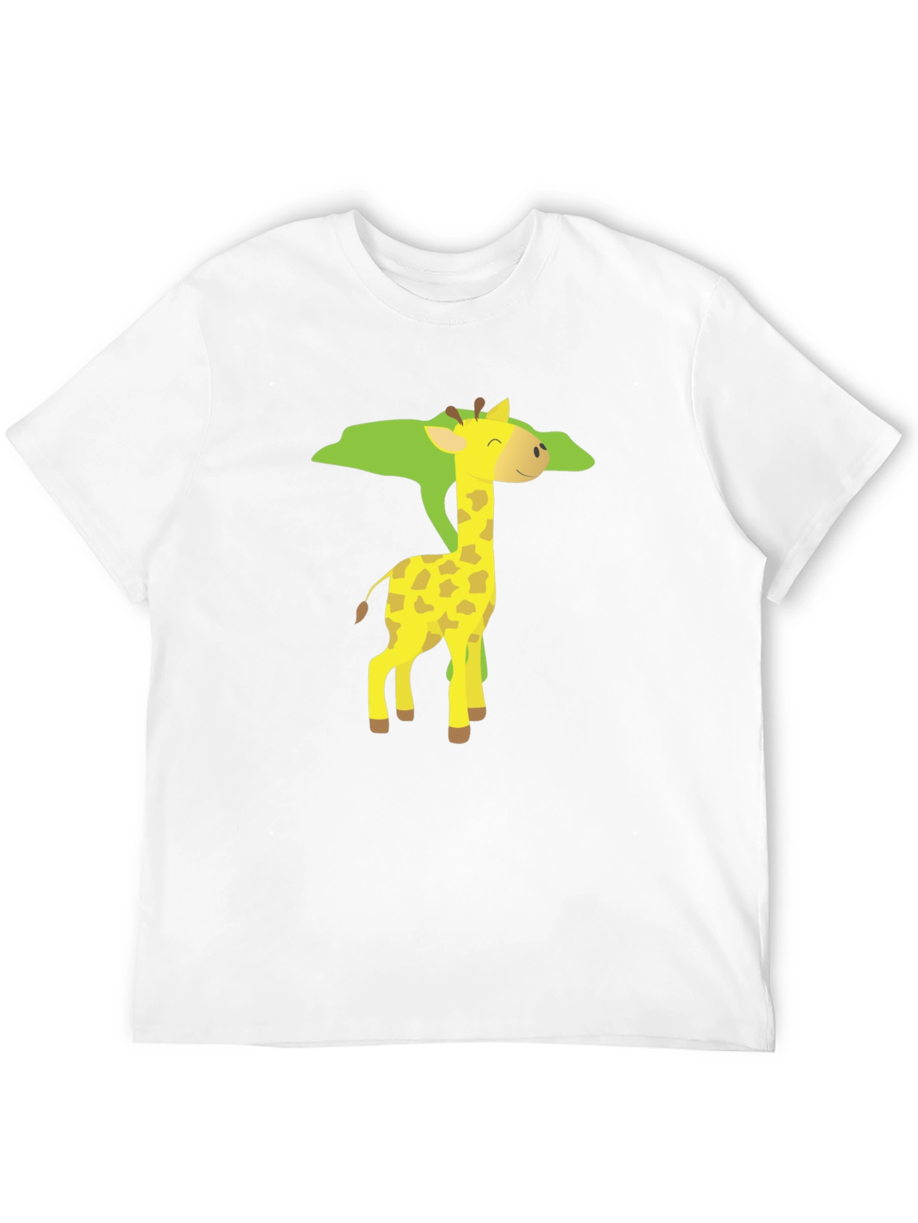 Giraffe Graphic Black T-Shirt