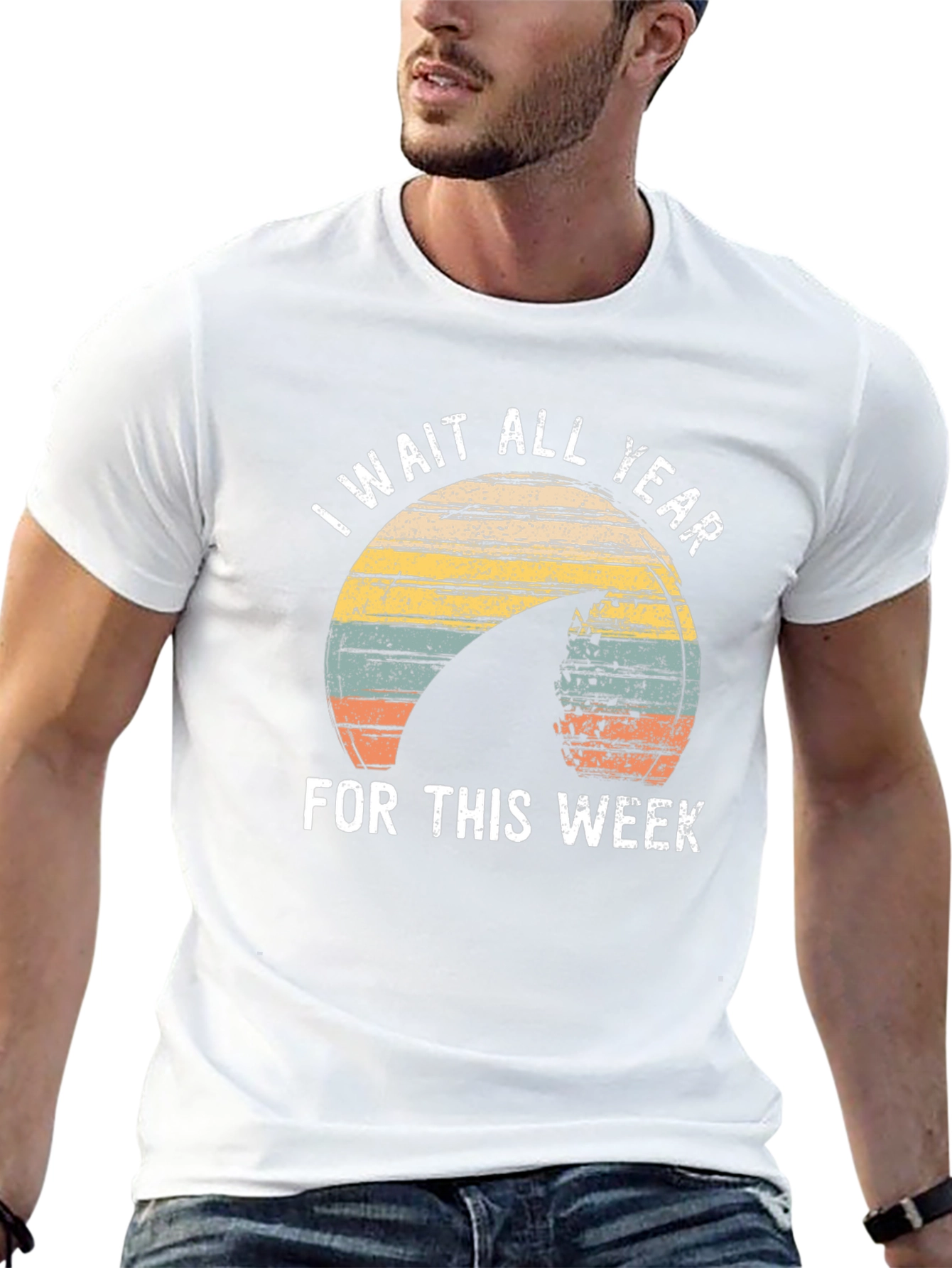 I Wait All Year Shark Week Tee