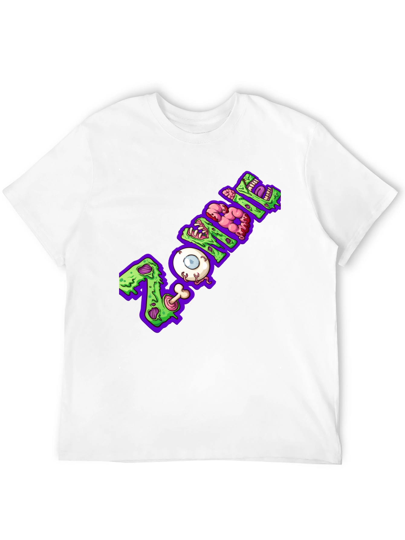 Zombie Graphic Tee - Halloween Style