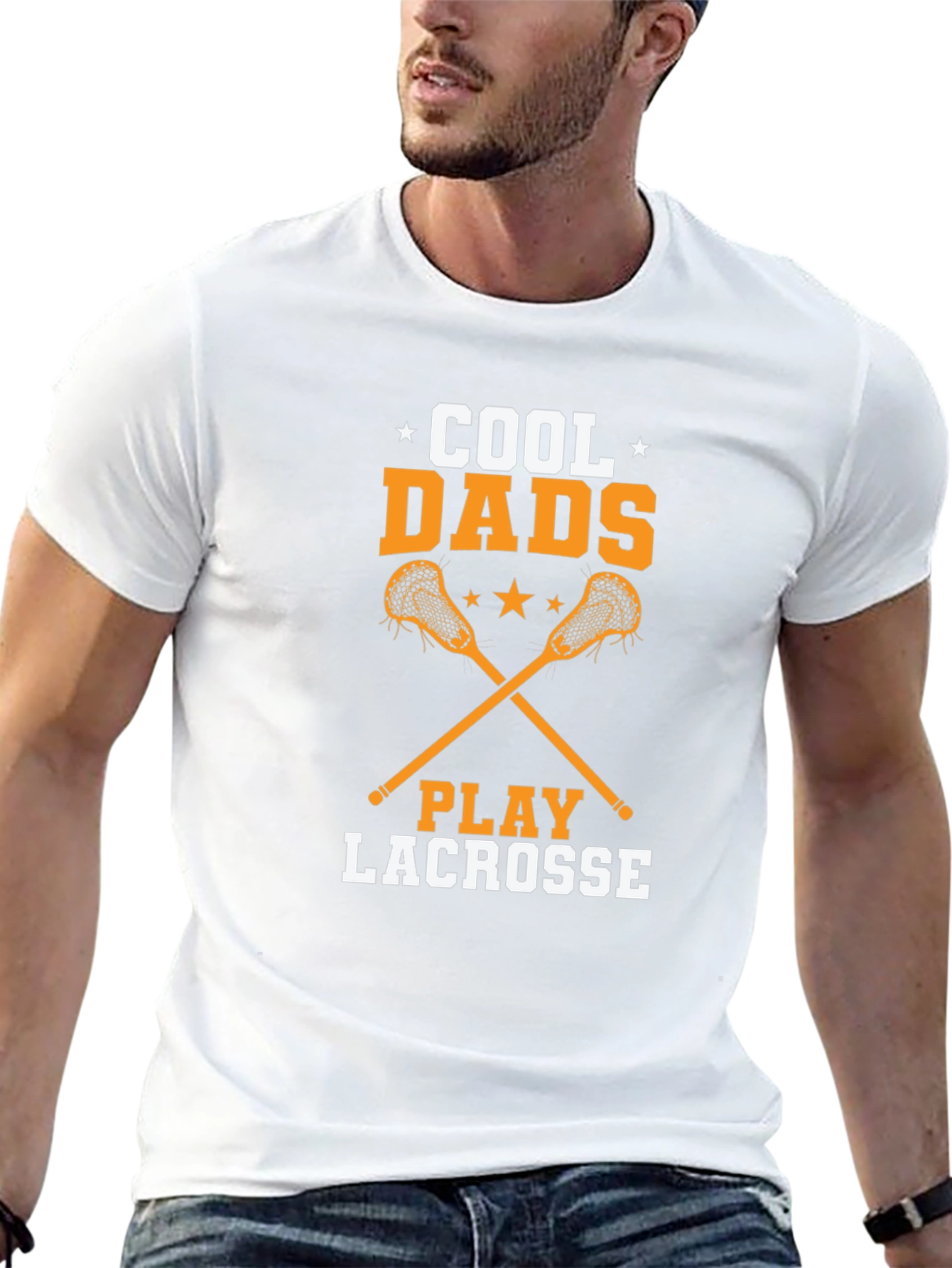 Cool Dads Play Lacrosse T-Shirt
