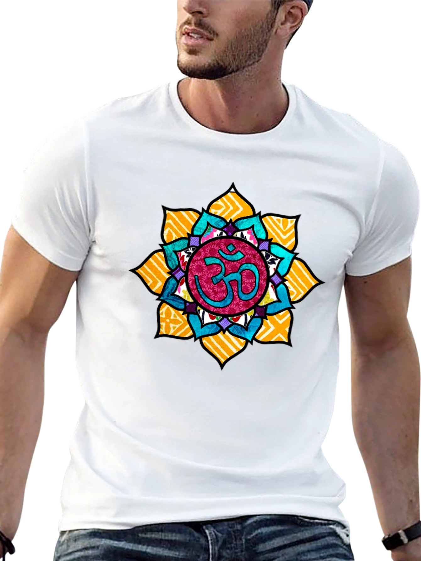 Om Mandala Graphic T-Shirt