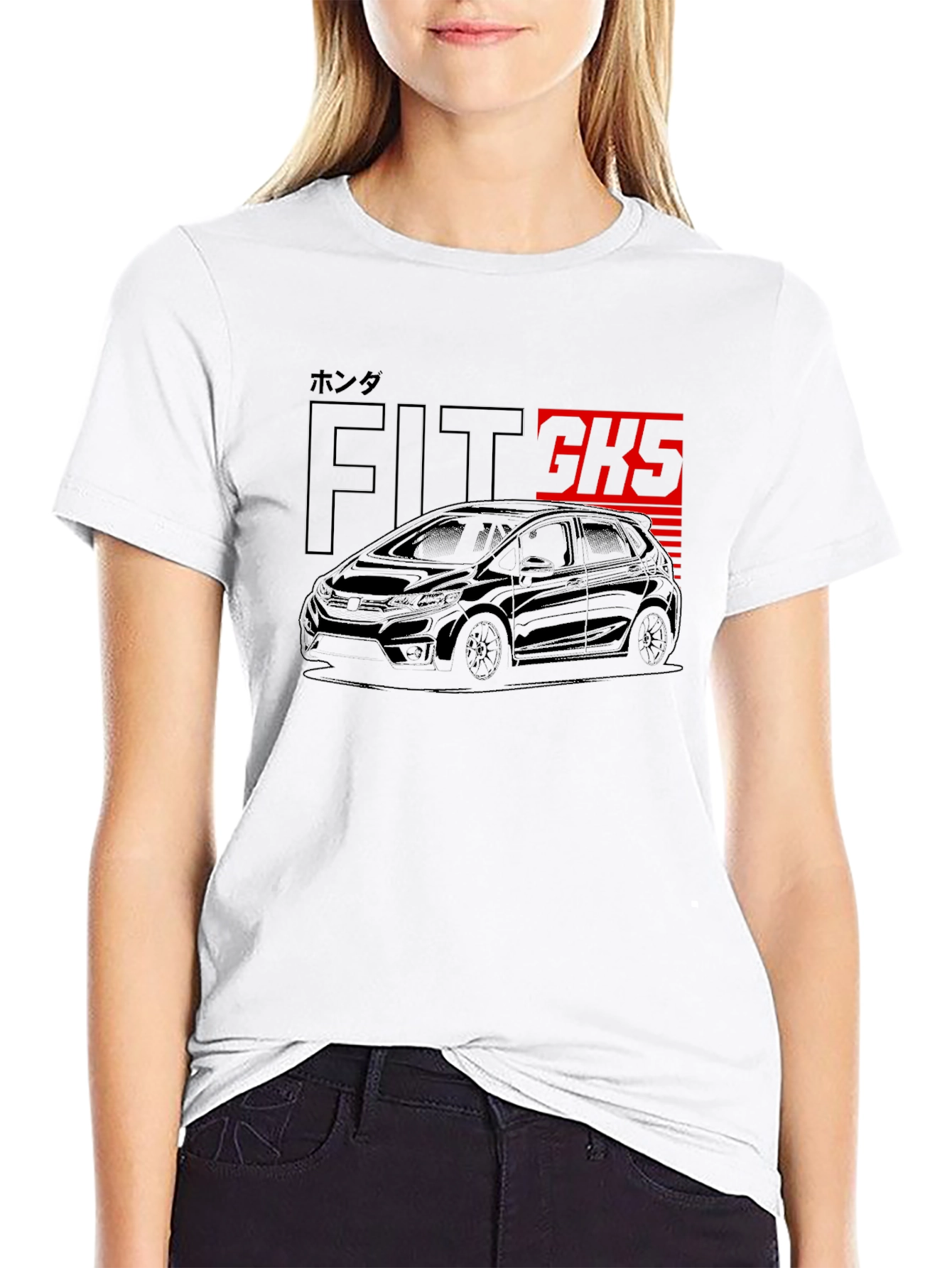 Honda Fit GK5 Graphic T-Shirt - Automotive Enthusiast Apparel