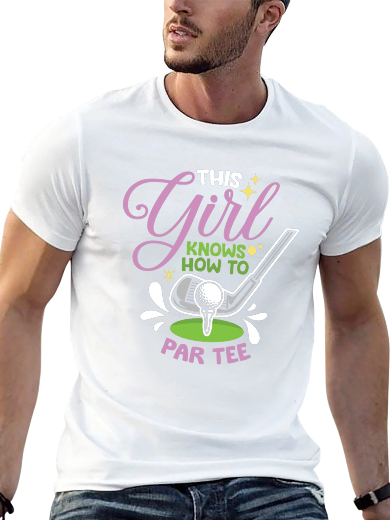This Girl Knows How To Par Tee Golf T-Shirt
