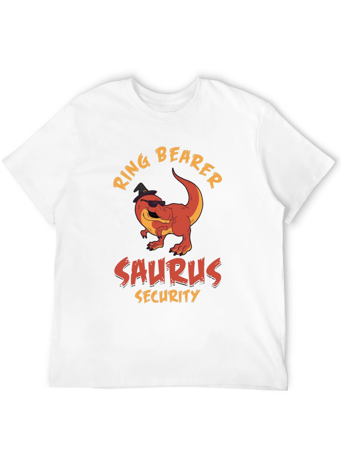 Ring Bearer Saurus Security T-Shirt
