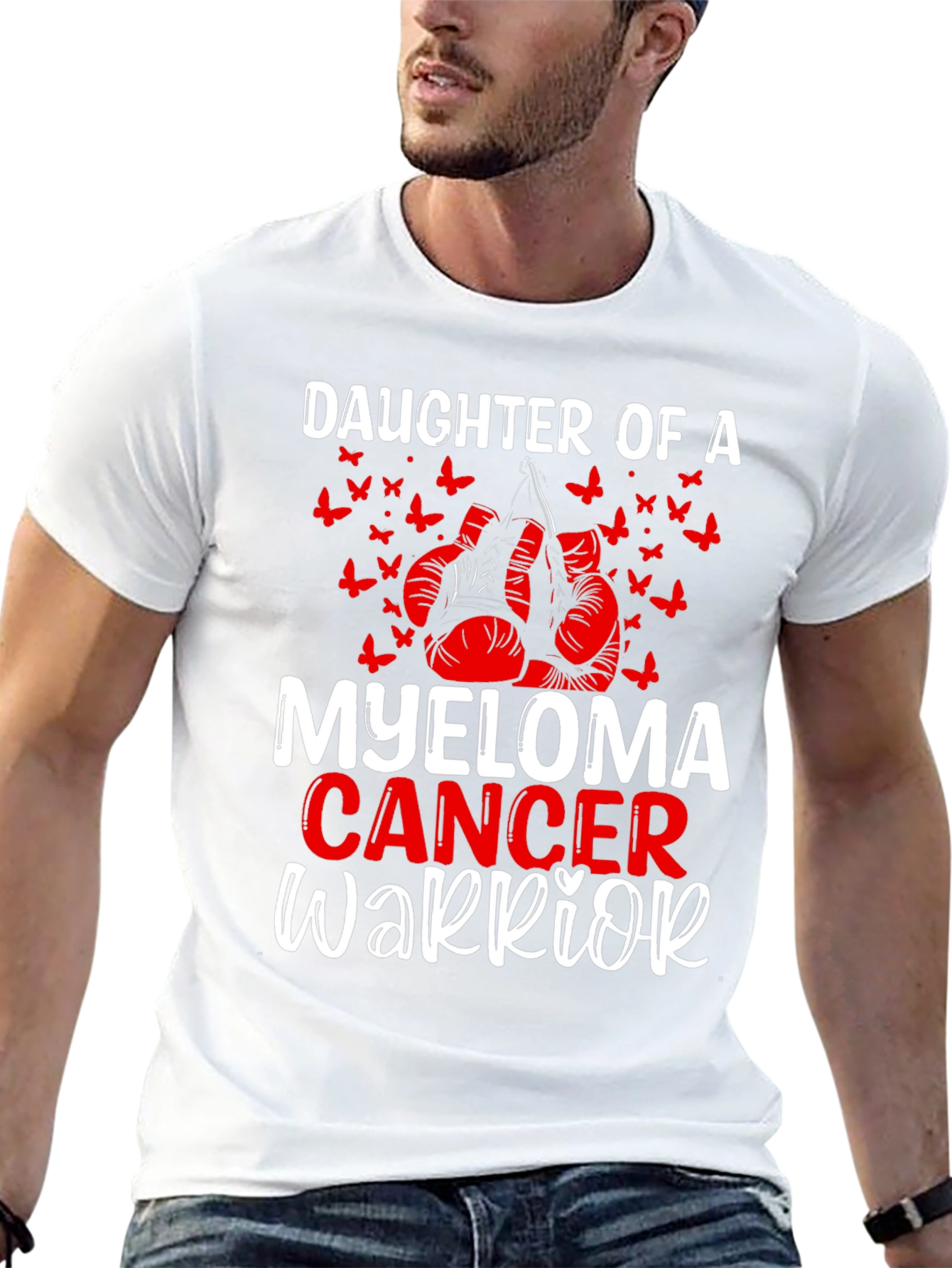 Myeloma Cancer Warrior Daughter T-Shirt