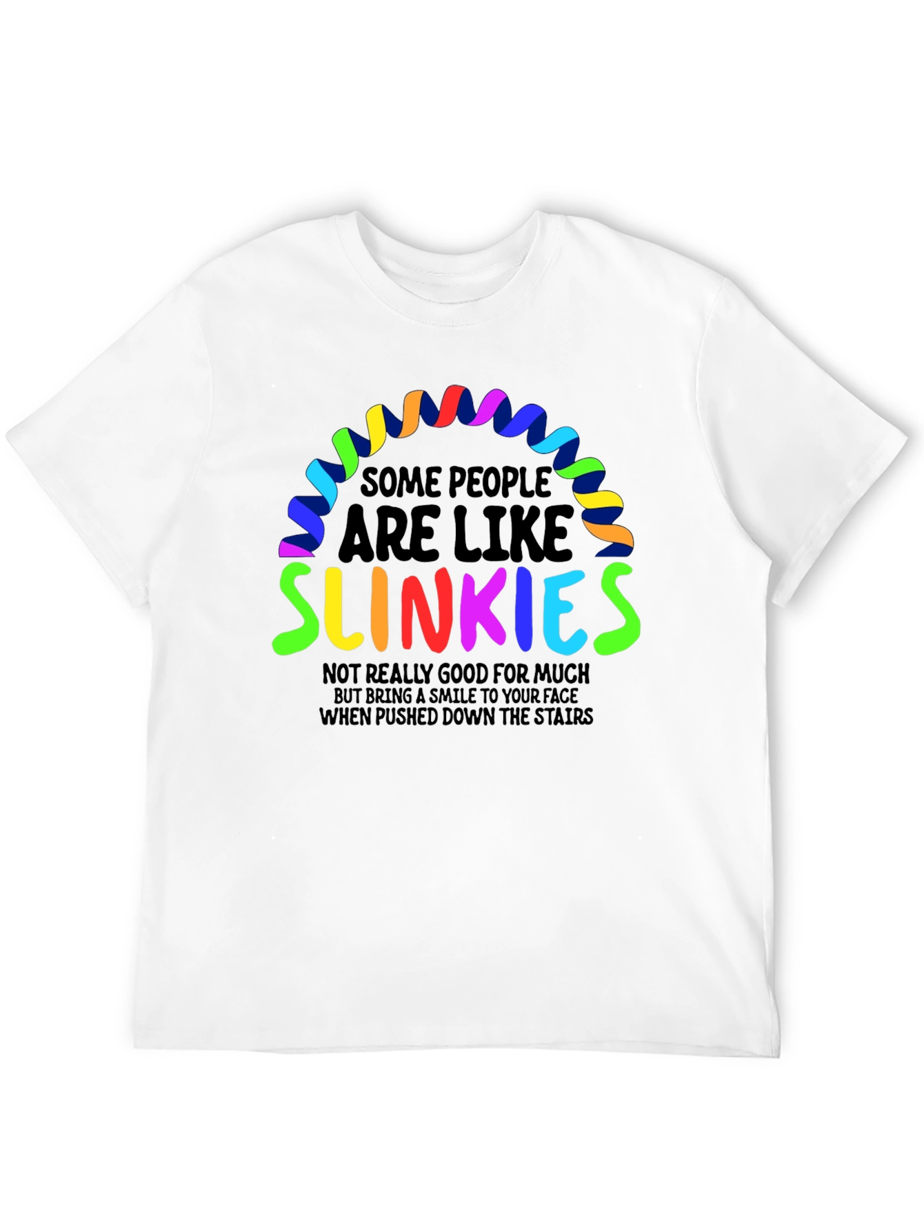Slinkies Graphic Tee - Funny Quirky Humor T-Shirt