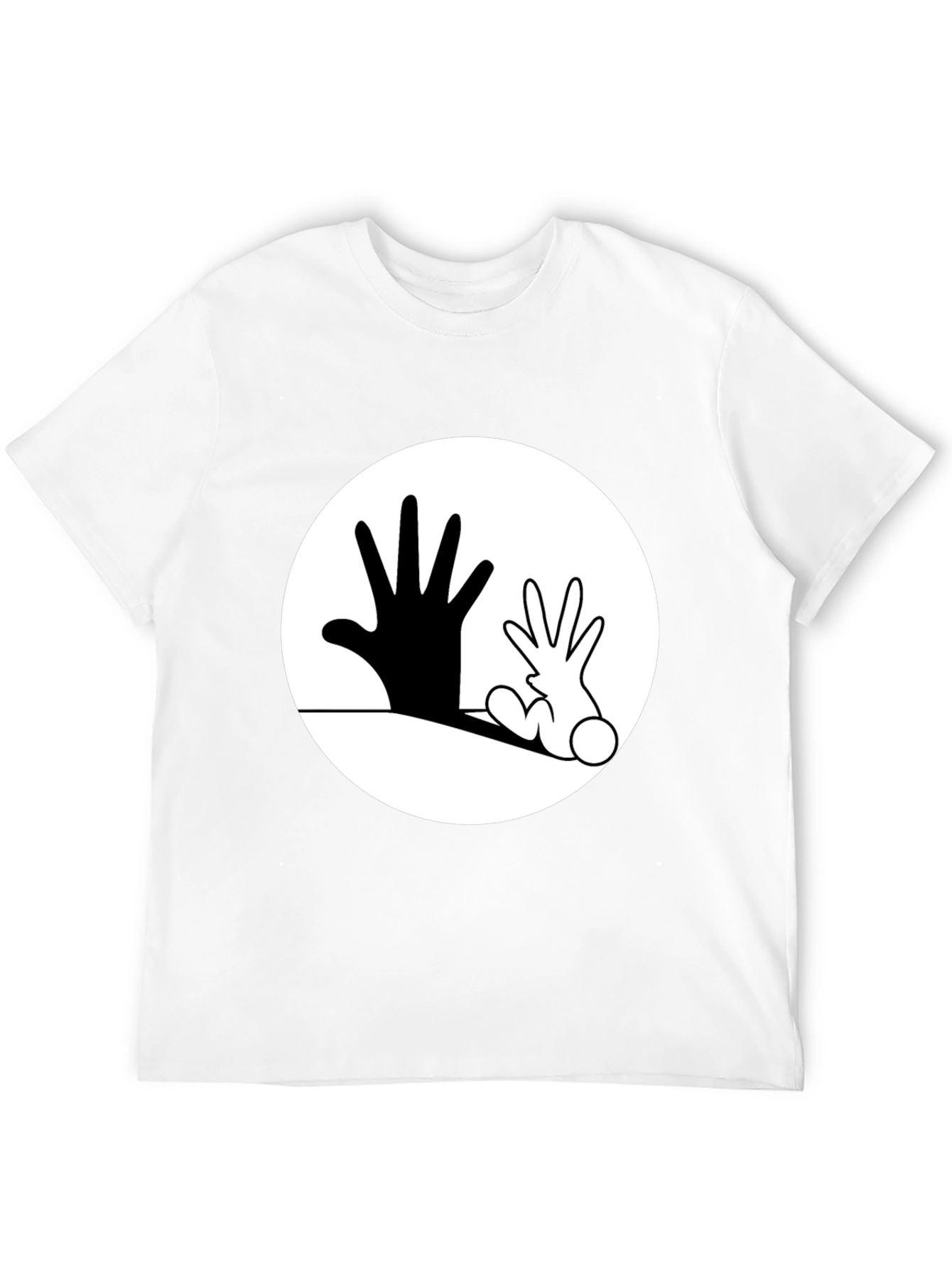 Hands Graphic Black T-Shirt