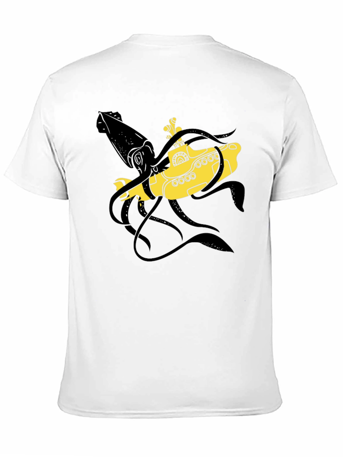 Yellow Submarine Kraken T-Shirt - Black