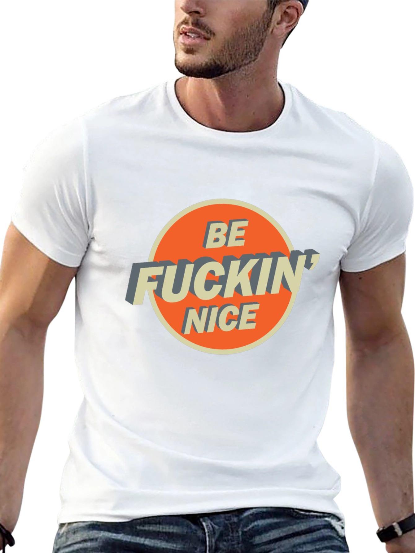 Be Fuckin Nice Graphic Tee - Stylish & Comfy