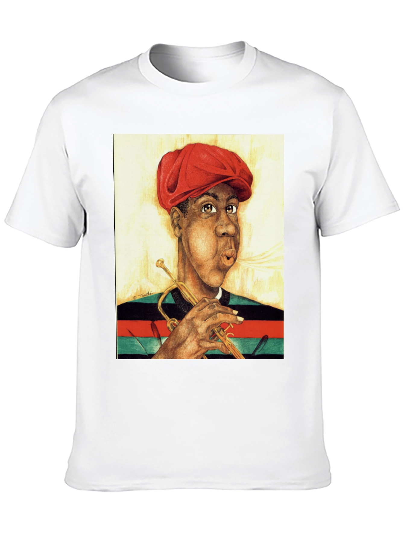 Dizzy Gillespie T-Shirt - Jazz Trumpet Player Graphic Tee