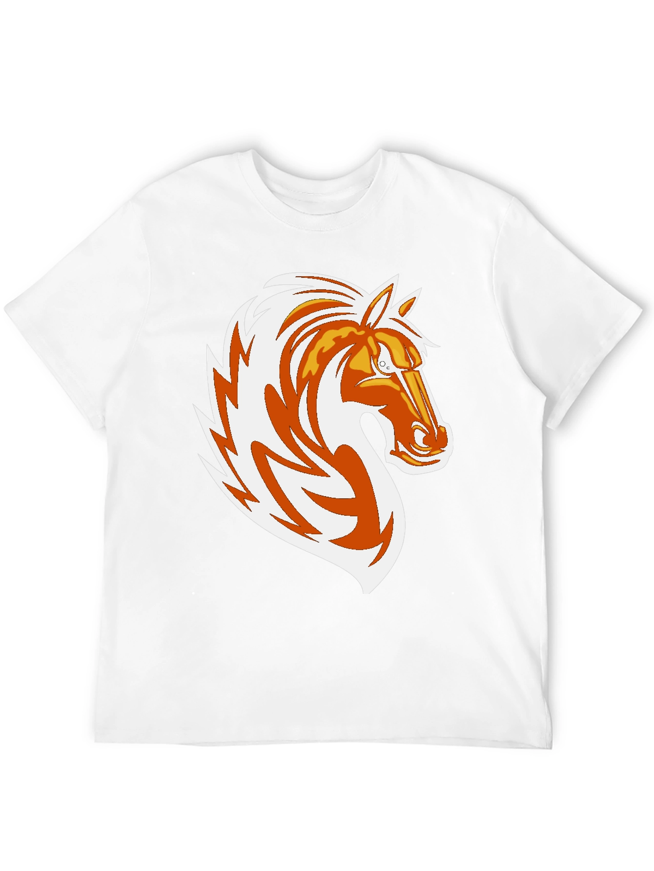 Black Horse Graphic T-Shirt